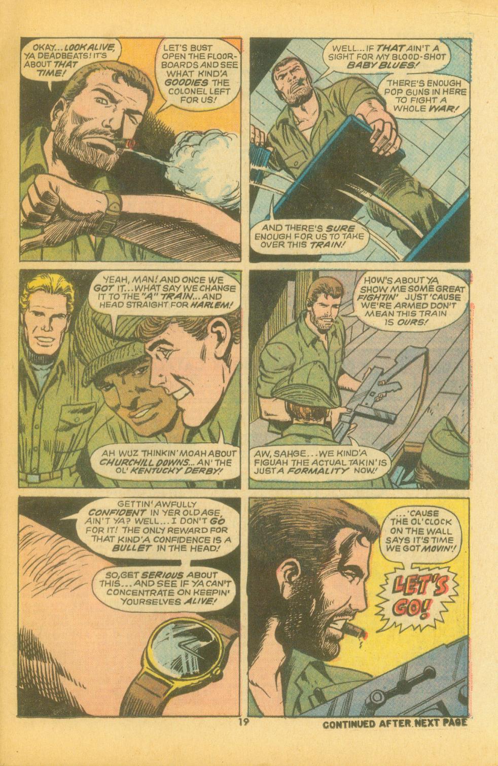 Read online Sgt. Fury comic -  Issue #106 - 21