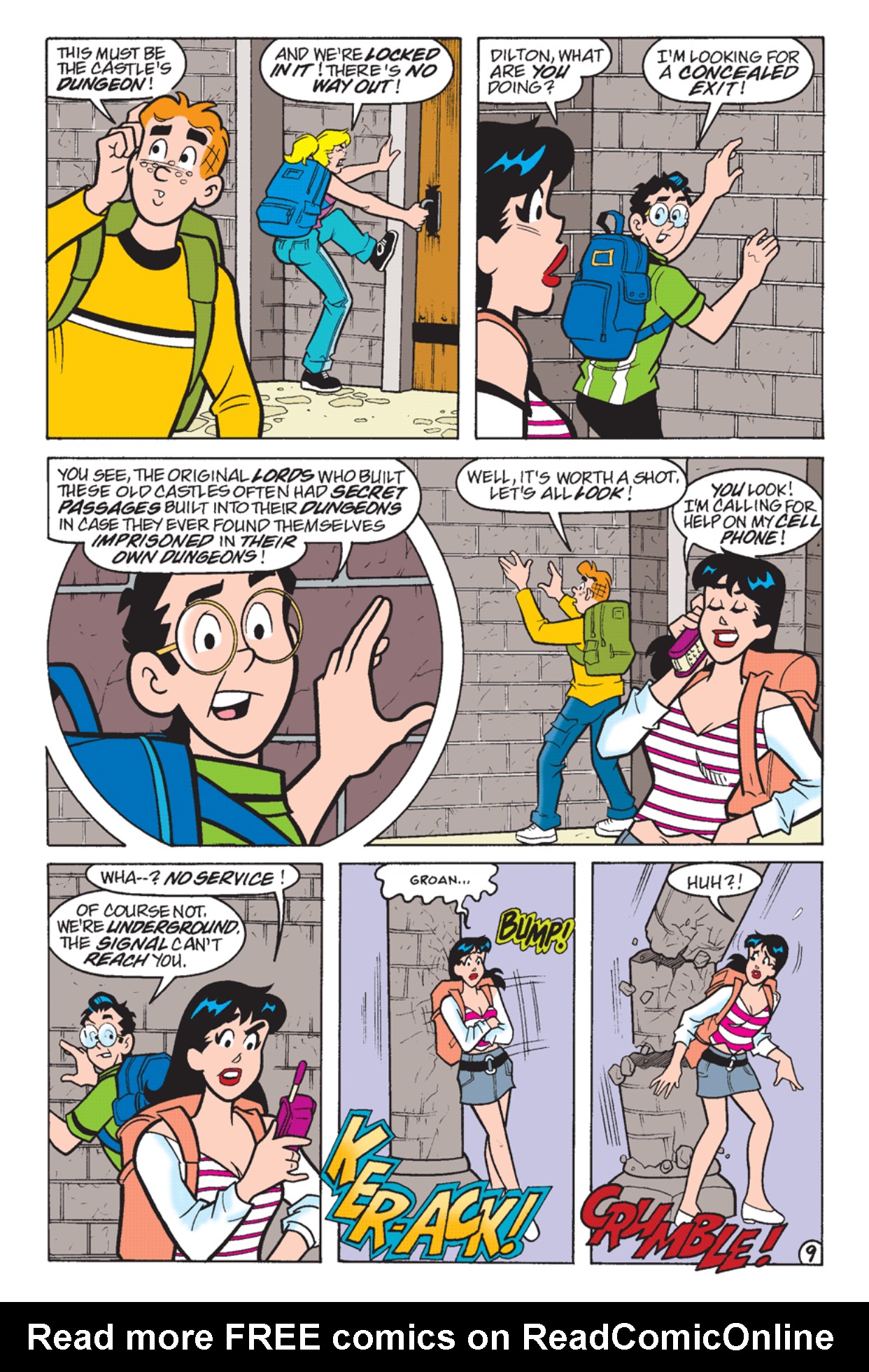 Read online Archie's Weird Mysteries comic -  Issue #24 - 10