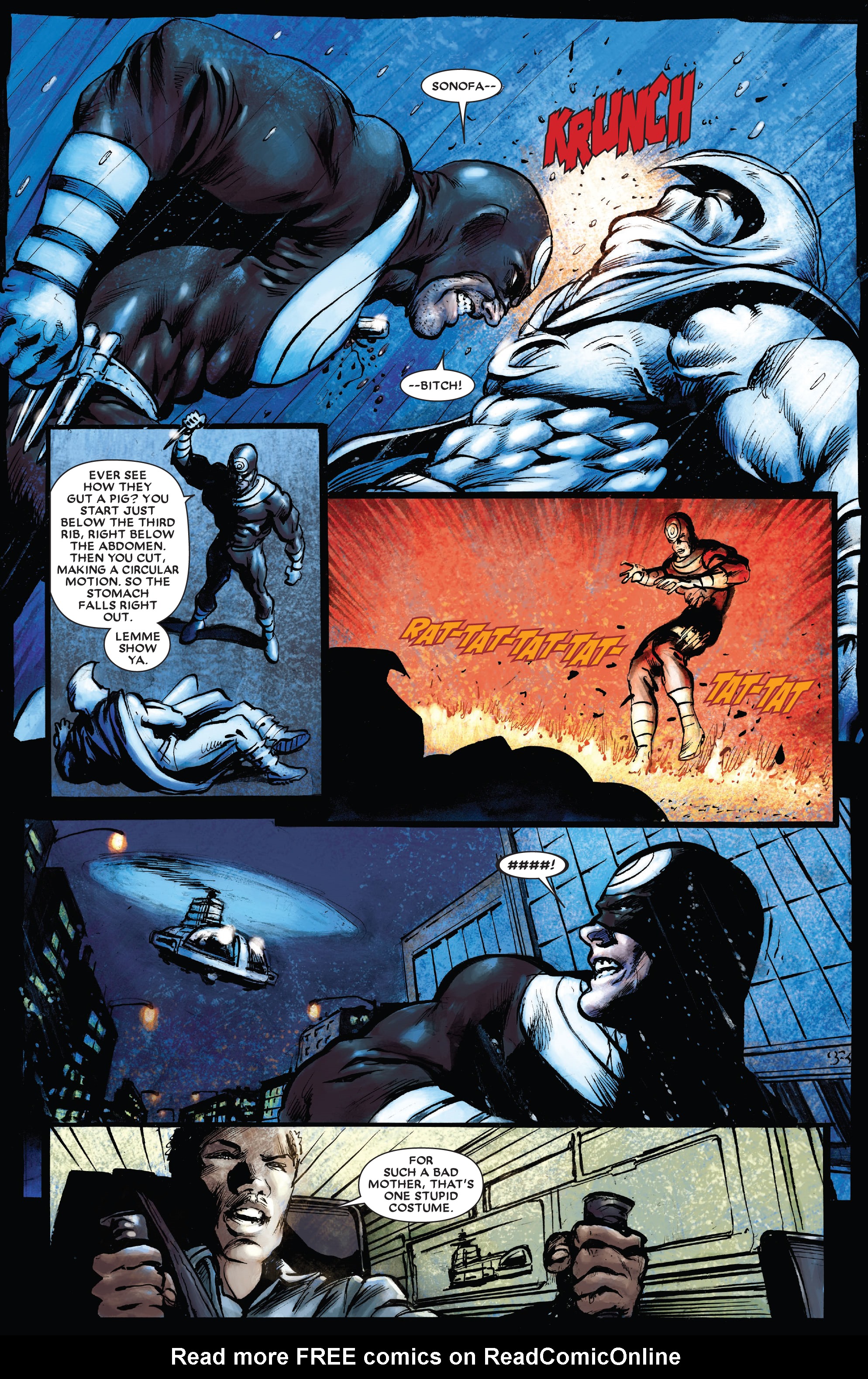 Read online Moon Knight by Huston, Benson & Hurwitz Omnibus comic -  Issue # TPB (Part 7) - 63