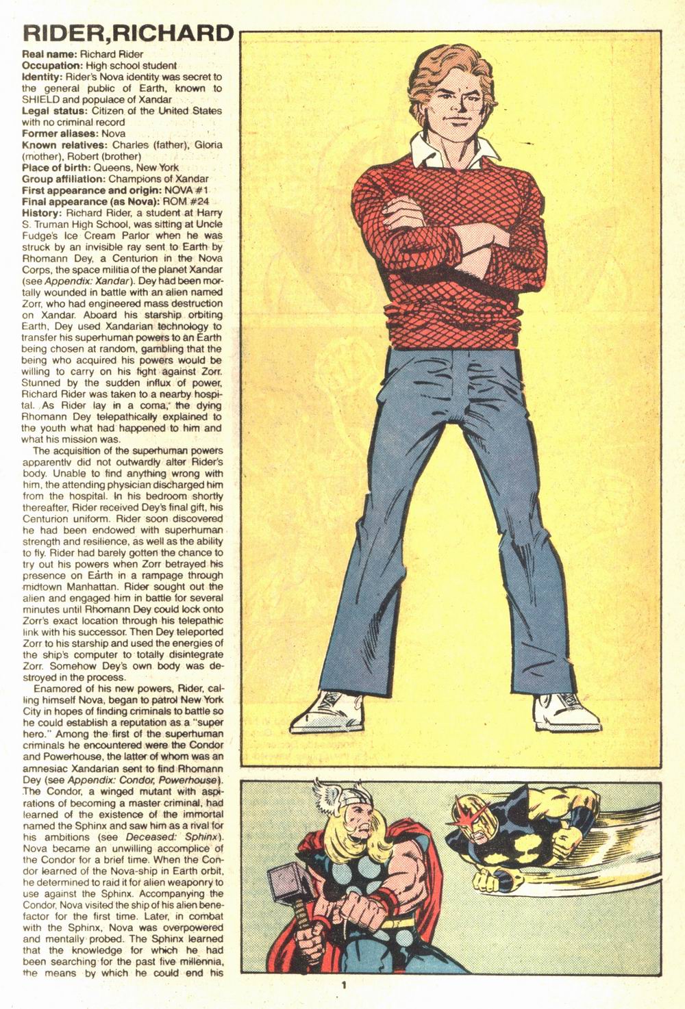 Read online The Official Handbook of the Marvel Universe Deluxe Edition comic -  Issue #11 - 3