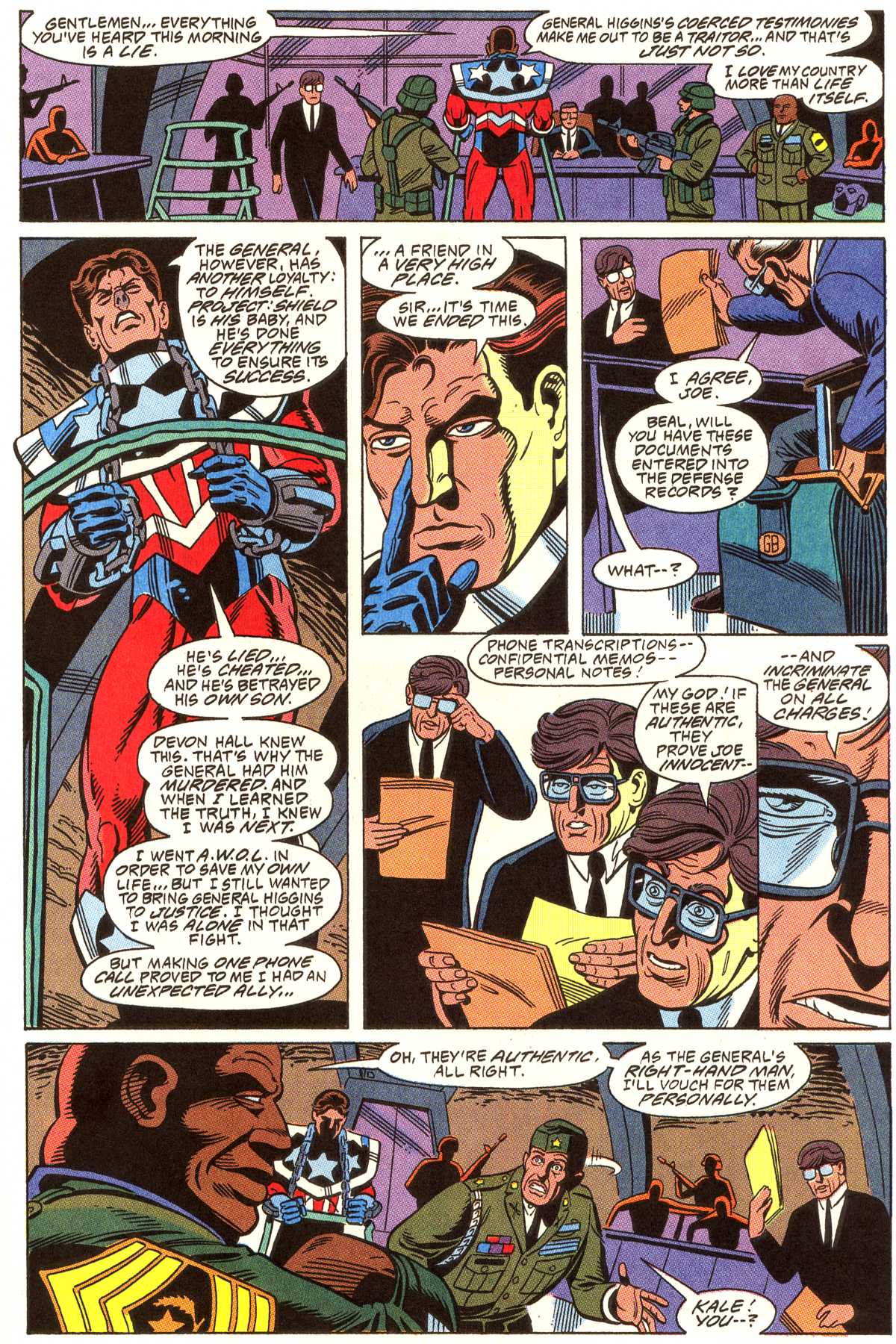 Read online Legend of the Shield comic -  Issue #12 - 12