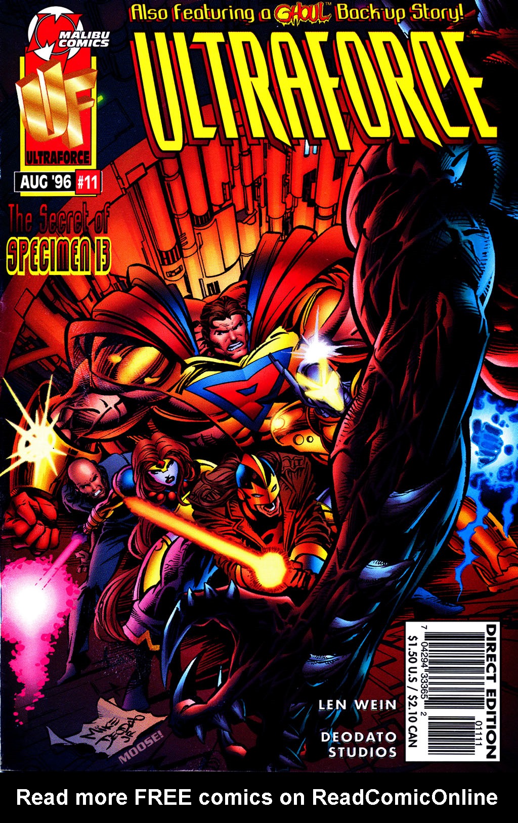 Read online UltraForce (1995) comic -  Issue #11 - 1