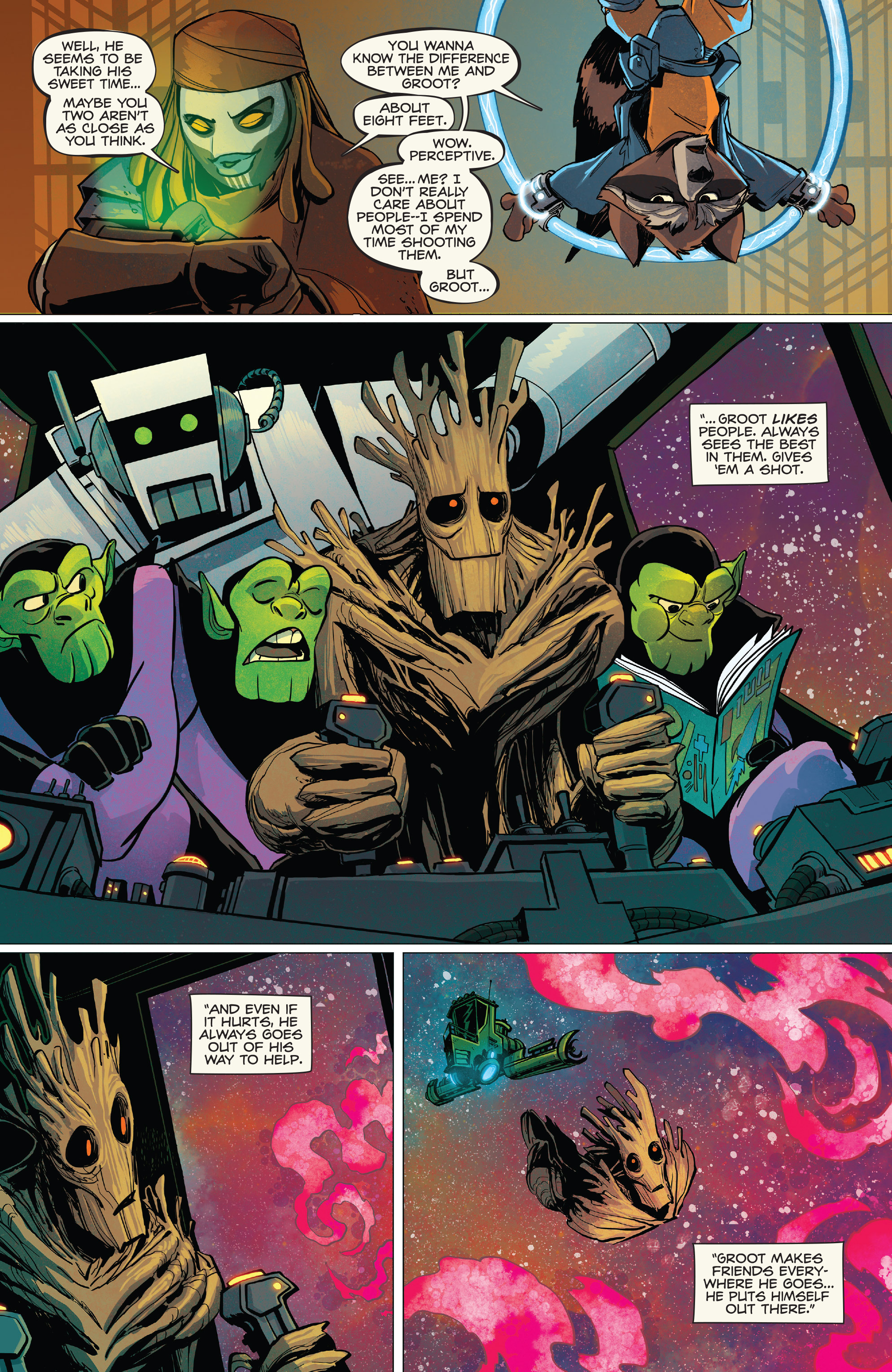Read online Groot comic -  Issue #4 - 10