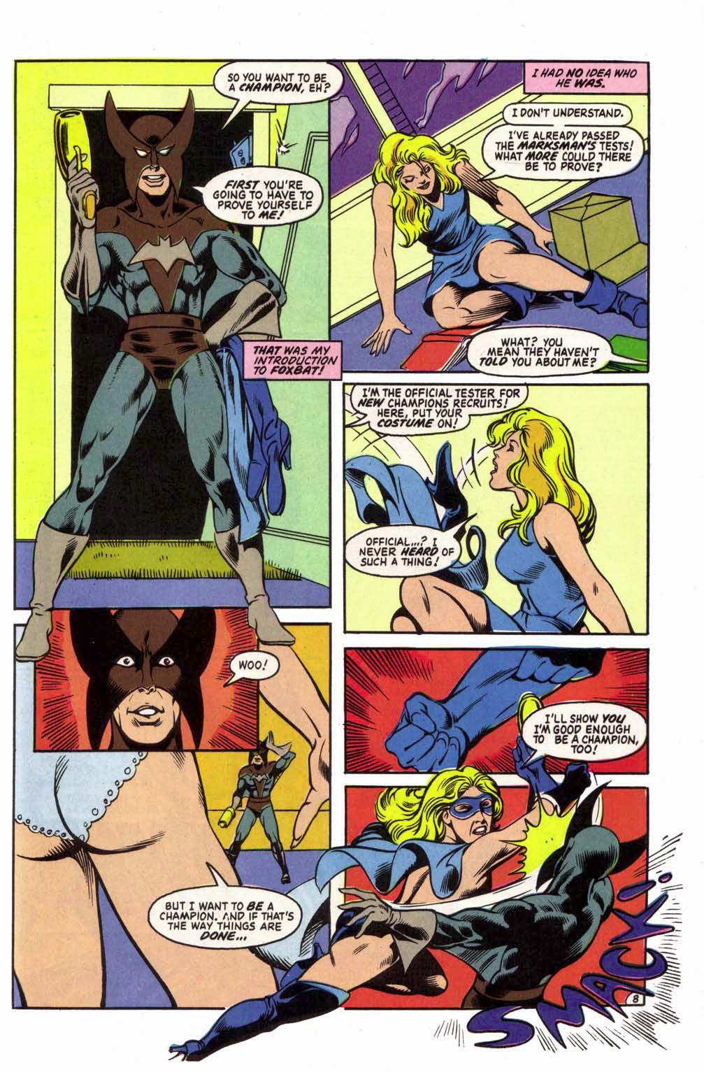 Read online Champions (1987) comic -  Issue #8 - 25