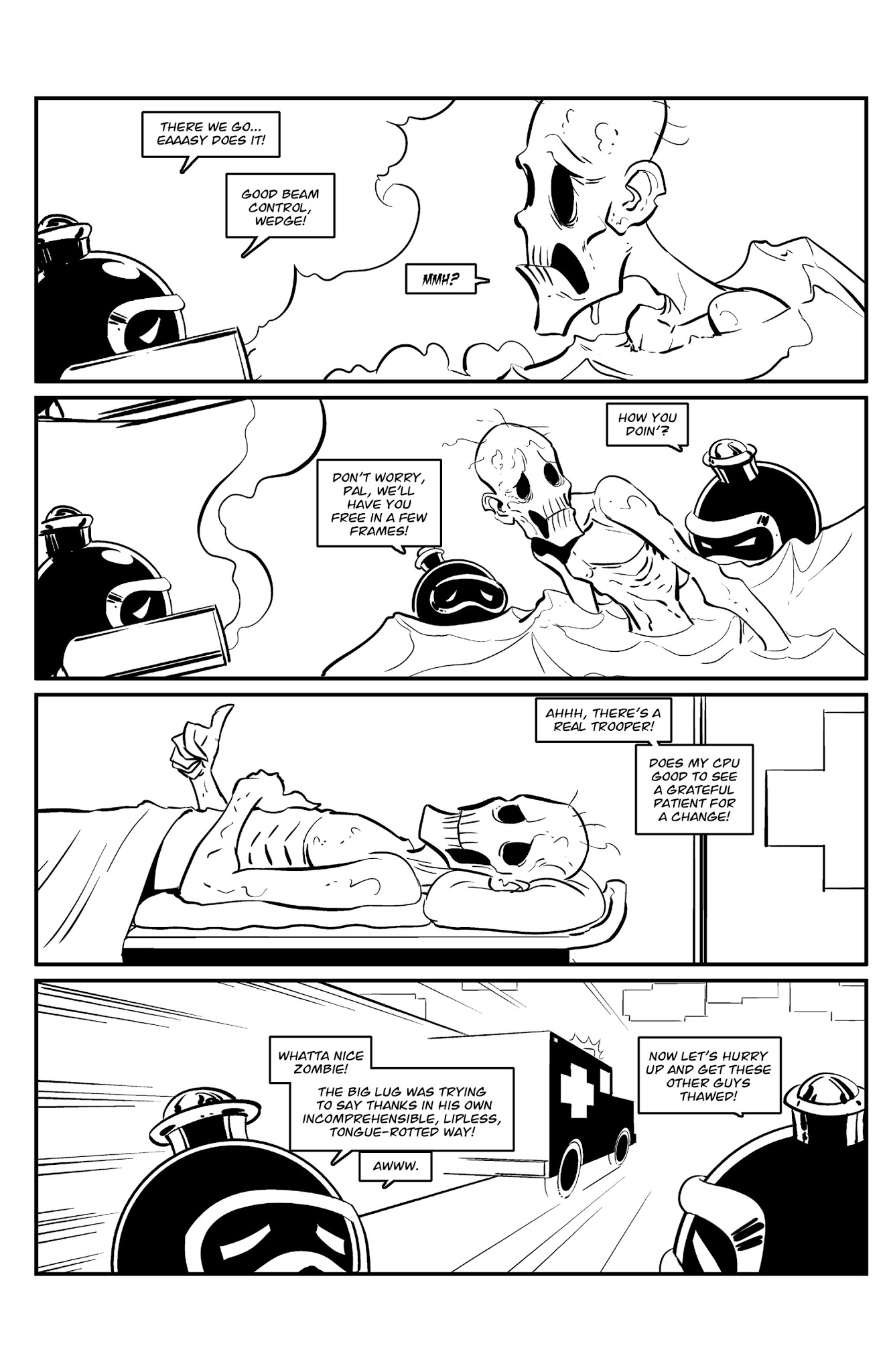 Read online 32-Bit Zombie comic -  Issue # Full - 15