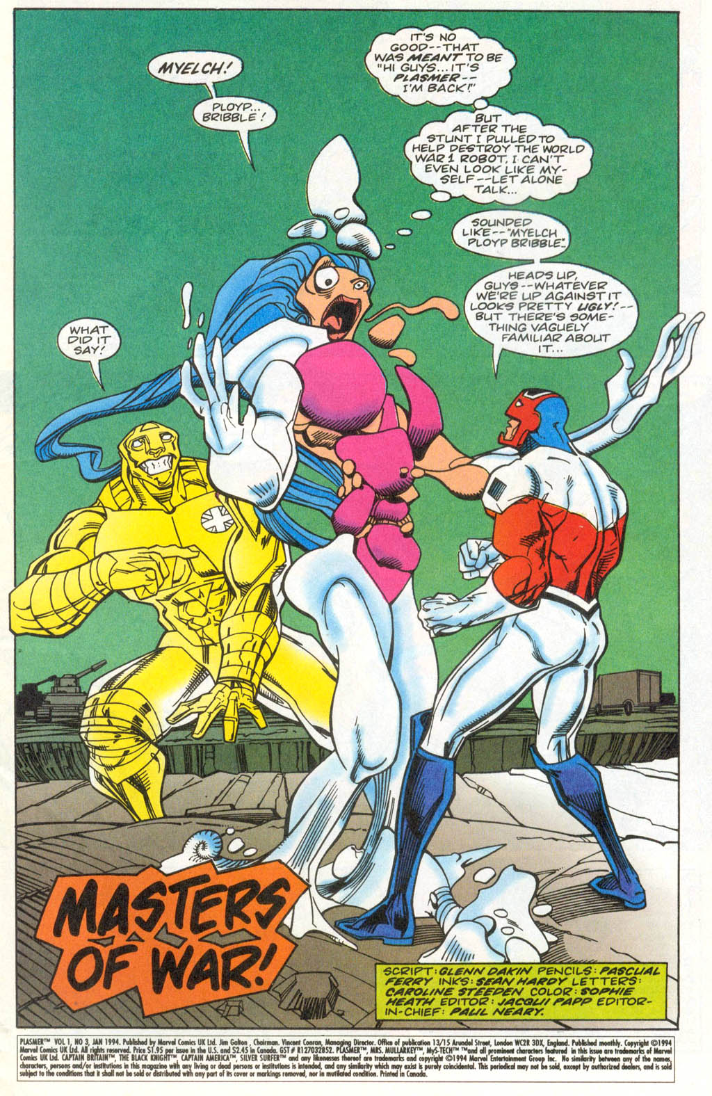 Read online Plasmer comic -  Issue #3 - 2