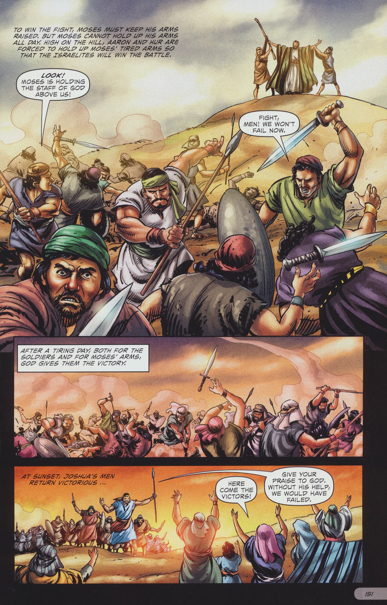 Read online The Action Bible comic -  Issue # TPB 1 - 155