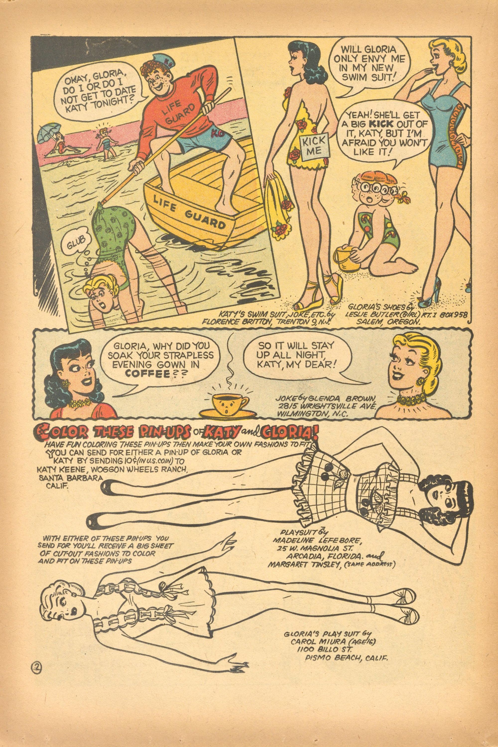 Read online Katy Keene (1949) comic -  Issue #23 - 22