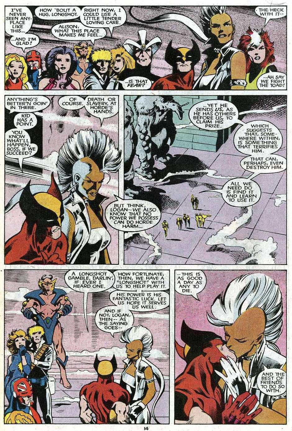 Read online X-Men Annual comic -  Issue #11 - 18