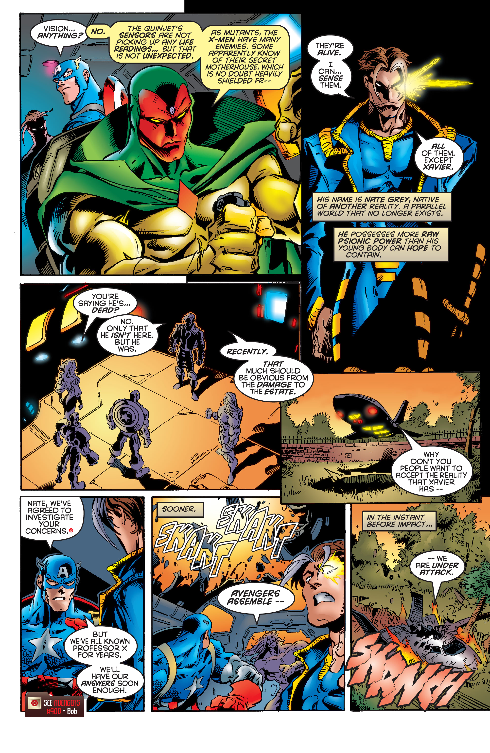 Read online X-Men/Avengers: Onslaught comic -  Issue # TPB 1 (Part 4) - 17