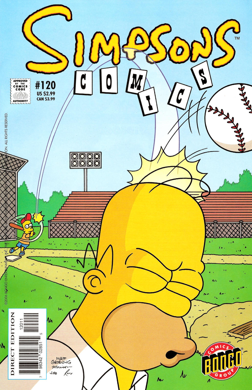 Read online Simpsons Comics comic -  Issue #120 - 1