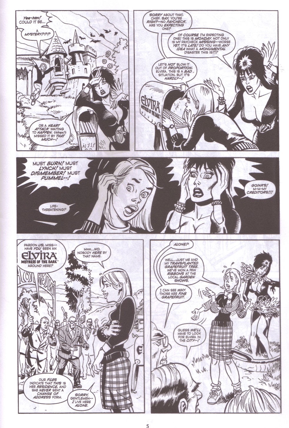 Read online Elvira, Mistress of the Dark comic -  Issue #162 - 7