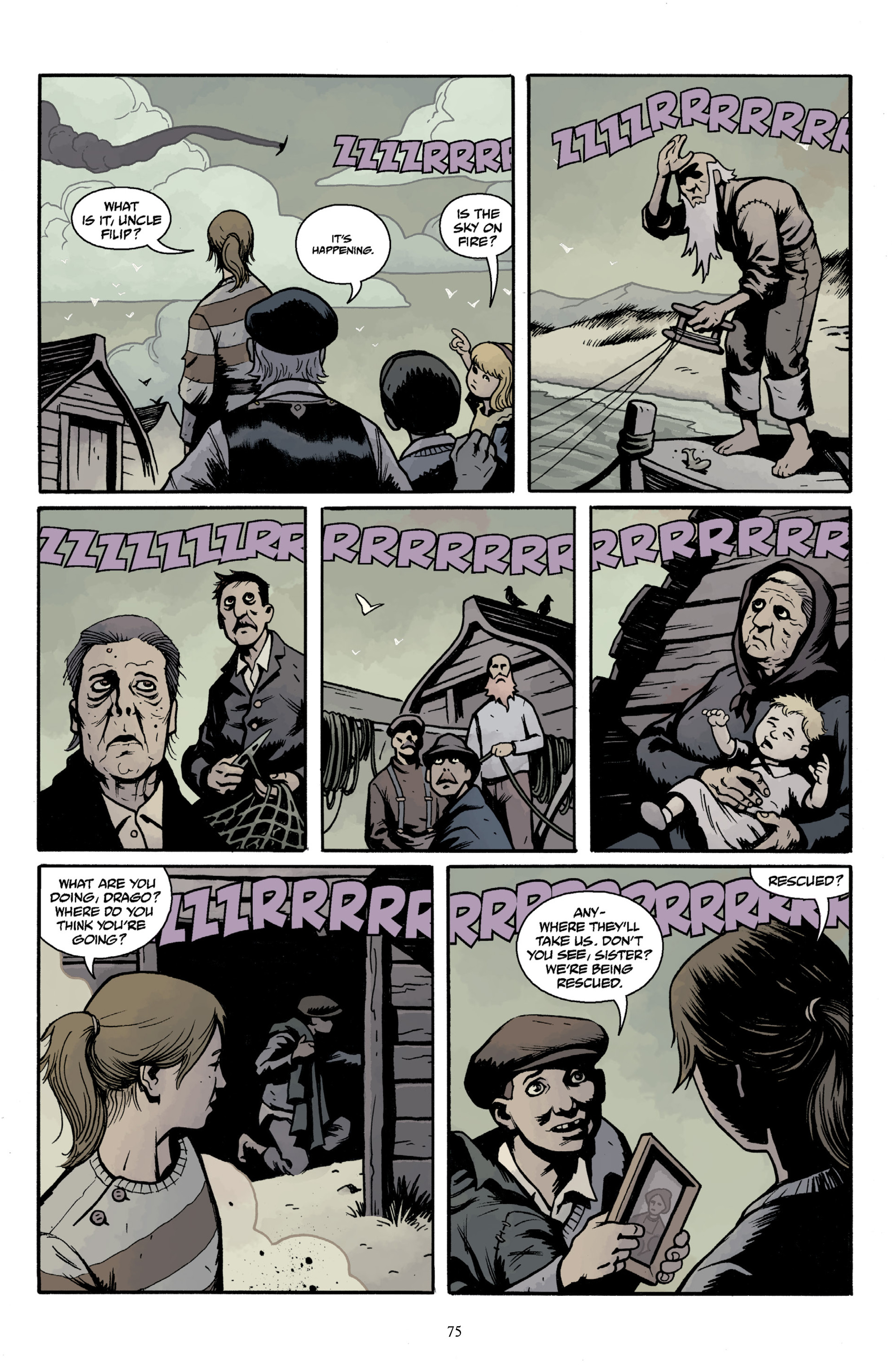 Read online Baltimore Volume 3: A Passing Stranger and Other Stories comic -  Issue # Full - 77