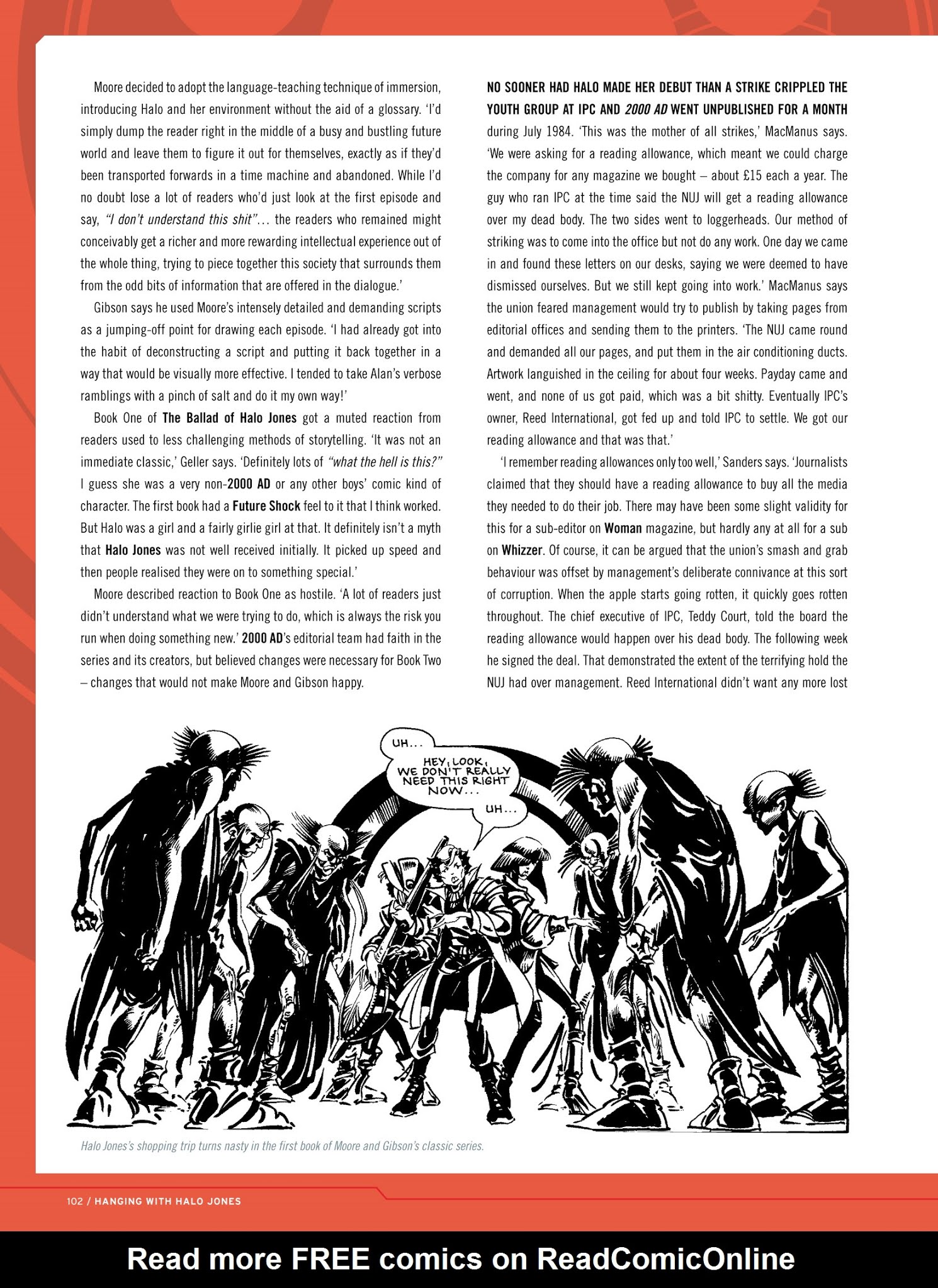 Read online Thrill-Power Overload: Forty Years of 2000 AD: Revised, Updated and Expanded! comic -  Issue # TPB (Part 2) - 4