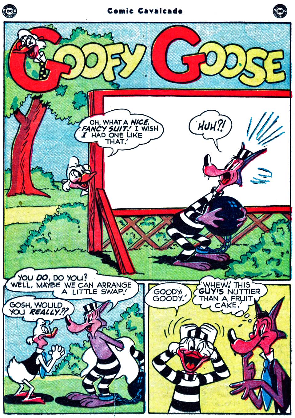 Read online Comic Cavalcade comic -  Issue #40 - 61