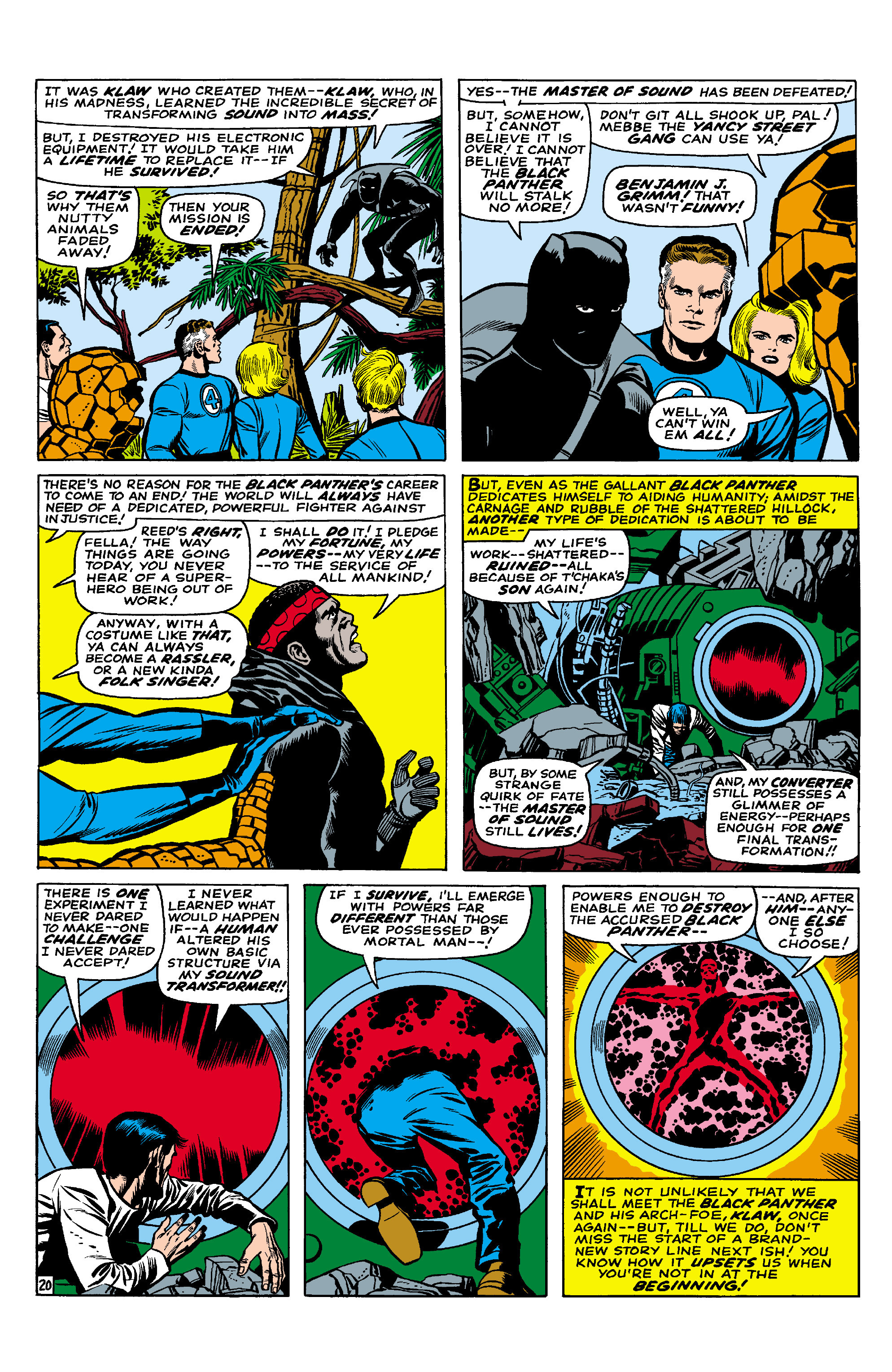 Read online Marvel Masterworks: The Fantastic Four comic -  Issue # TPB 6 (Part 1) - 68