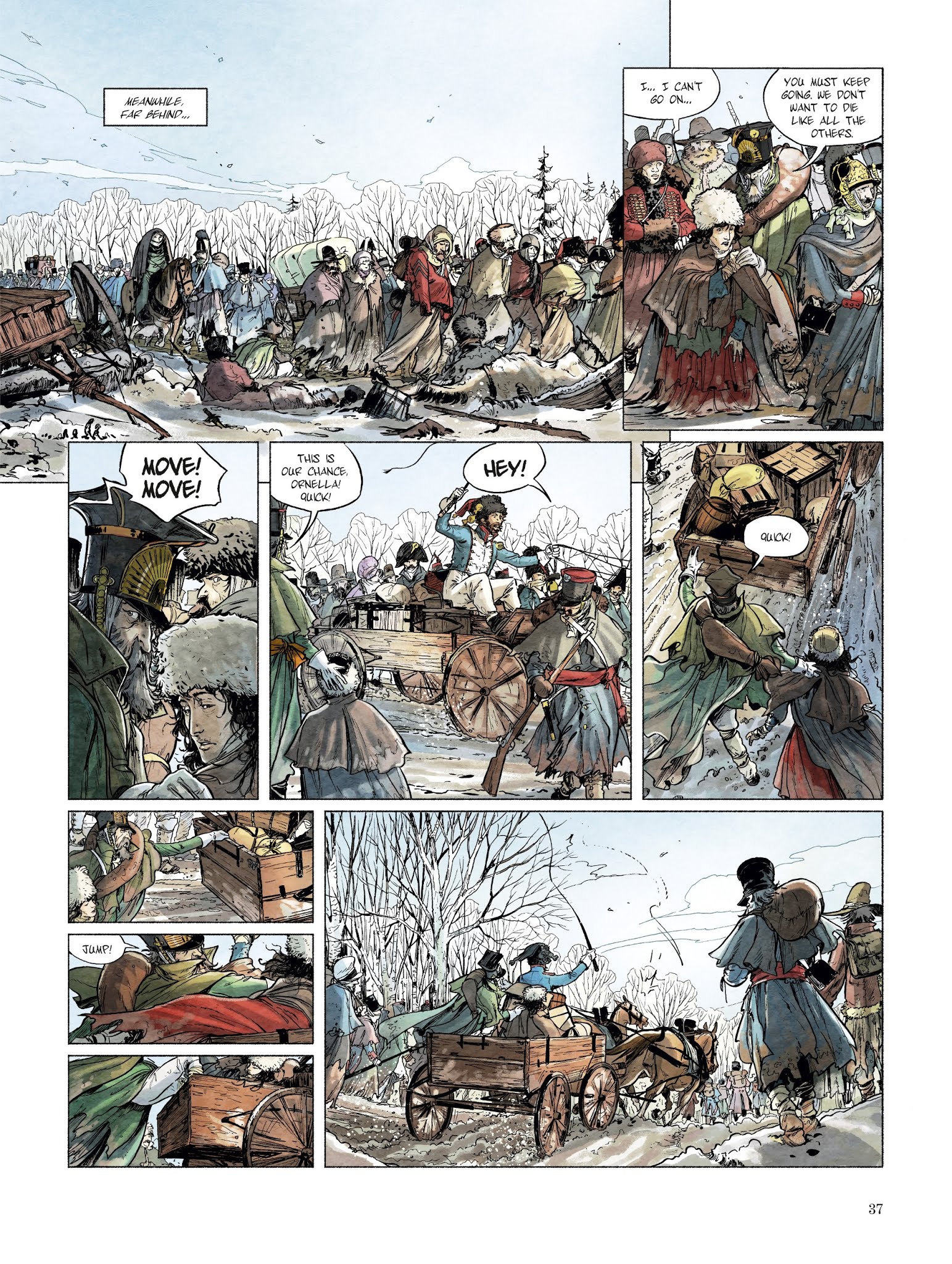 Read online Berezina comic -  Issue #3 - 39