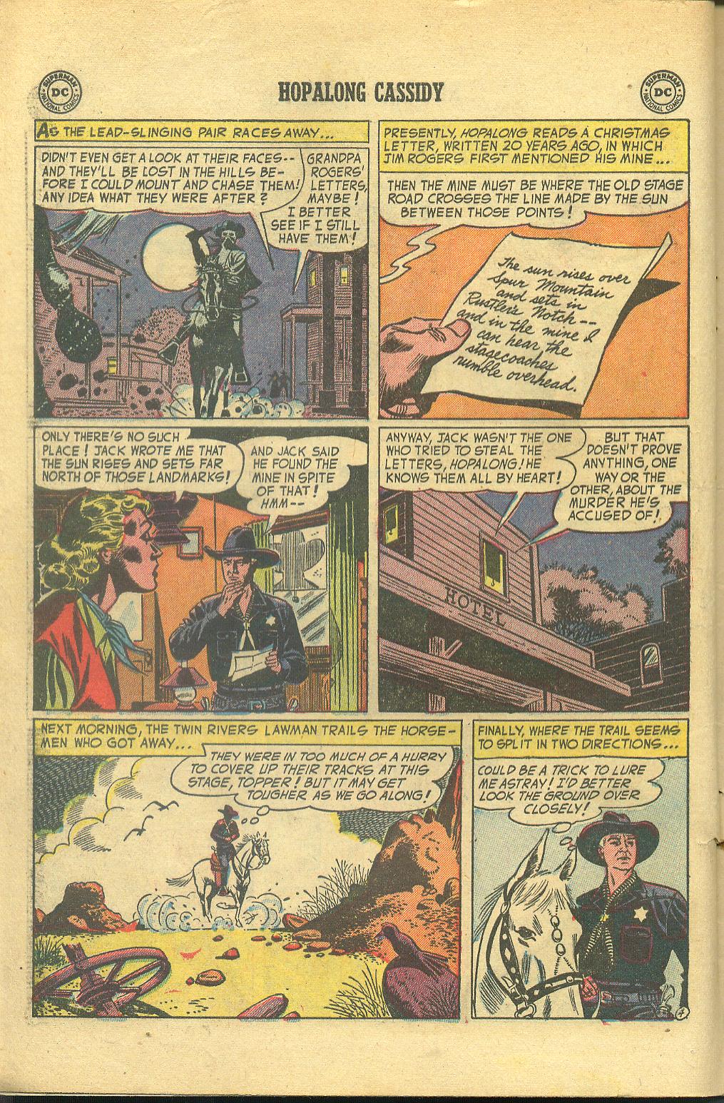 Read online Hopalong Cassidy comic -  Issue #87 - 6