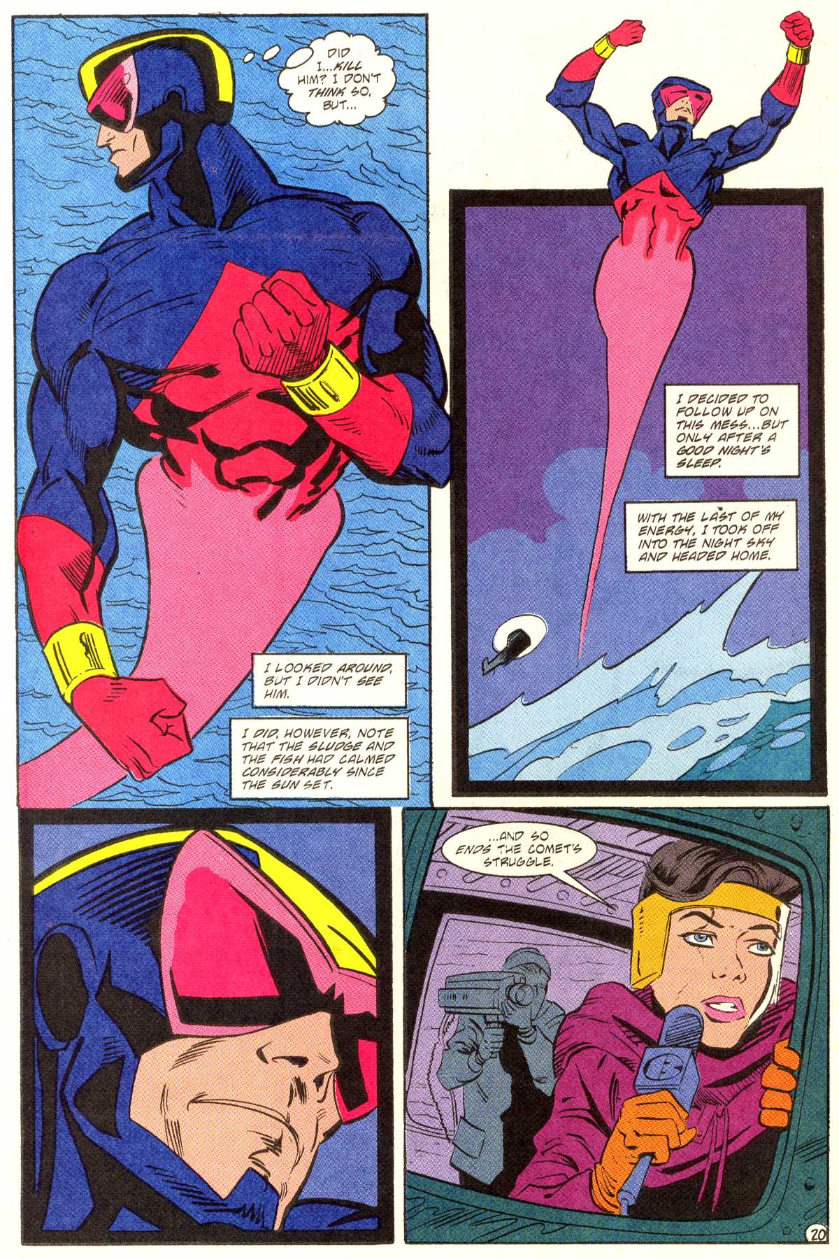 Read online The Comet comic -  Issue #9 - 21