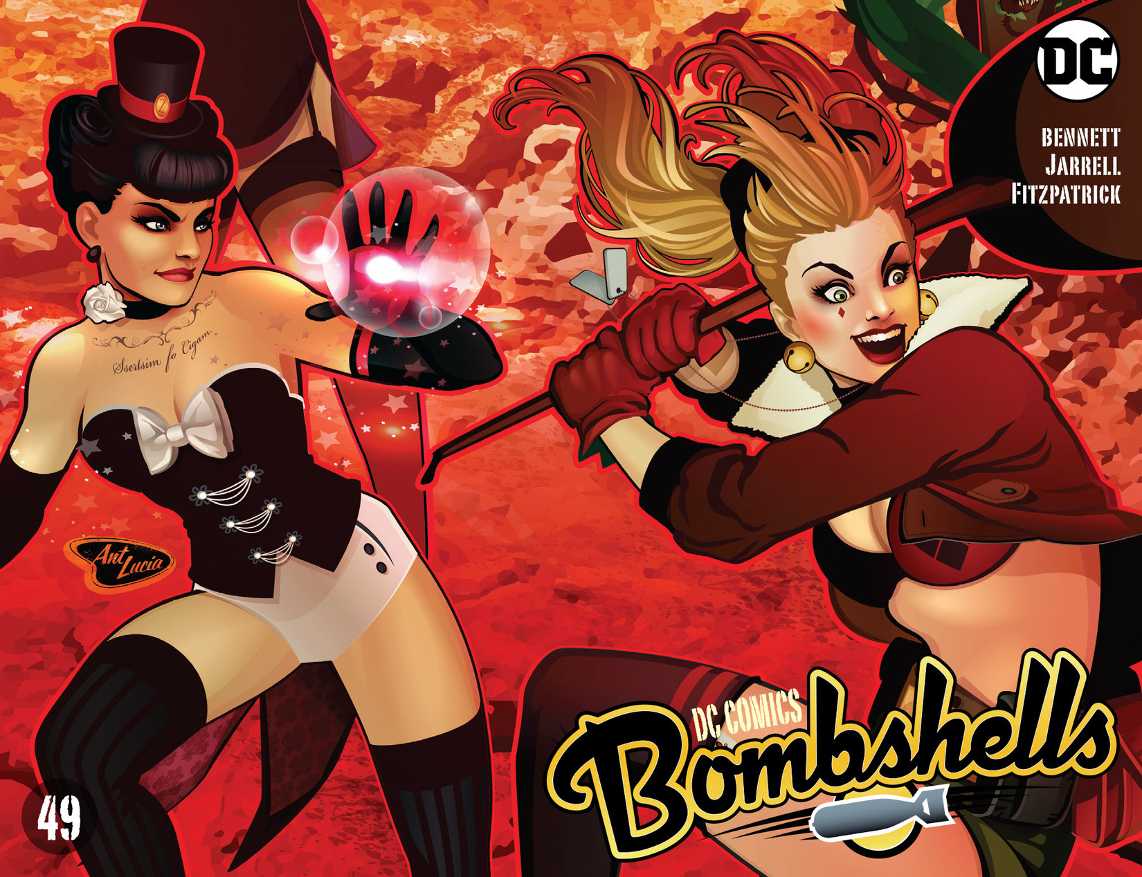 Read online DC Comics: Bombshells comic -  Issue #49 - 1