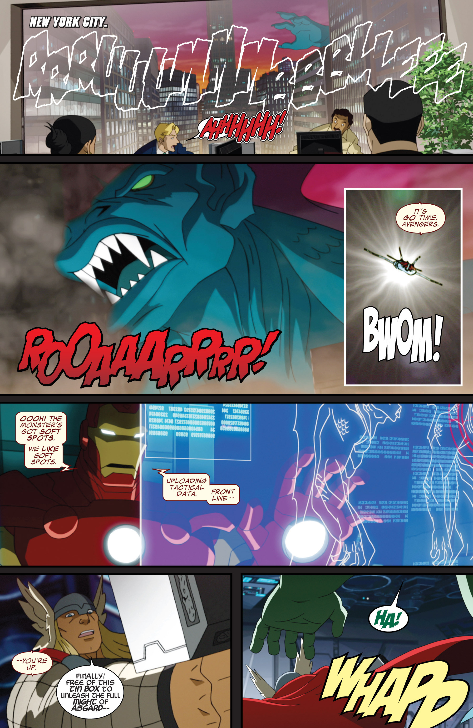 Read online Marvel Universe Hulk: Agents of S.M.A.S.H. comic -  Issue #1 - 24