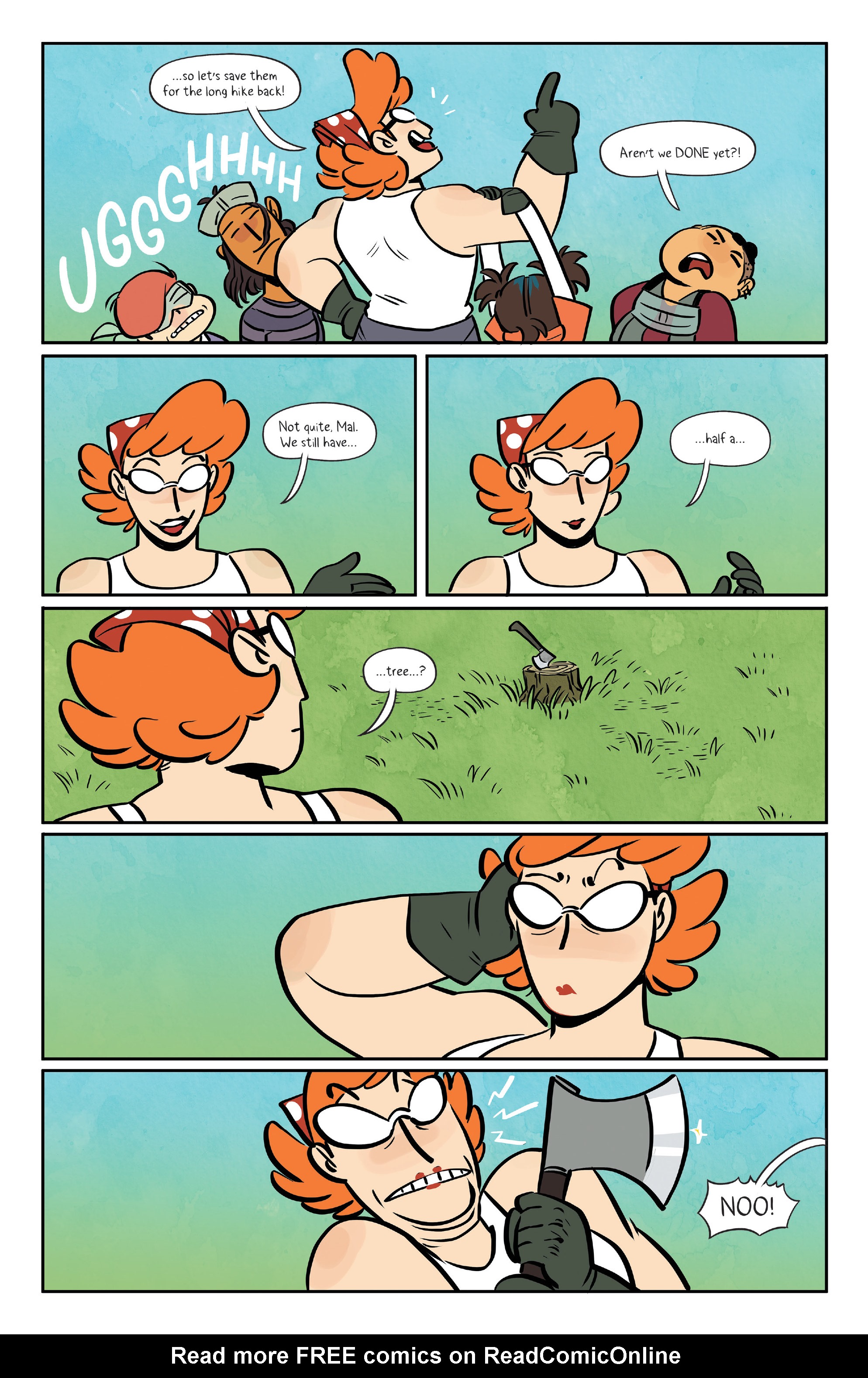 Read online Lumberjanes comic -  Issue #70 - 5