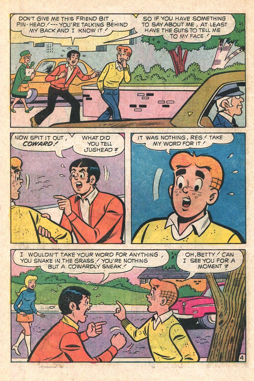 Read online Reggie and Me (1966) comic -  Issue #71 - 6