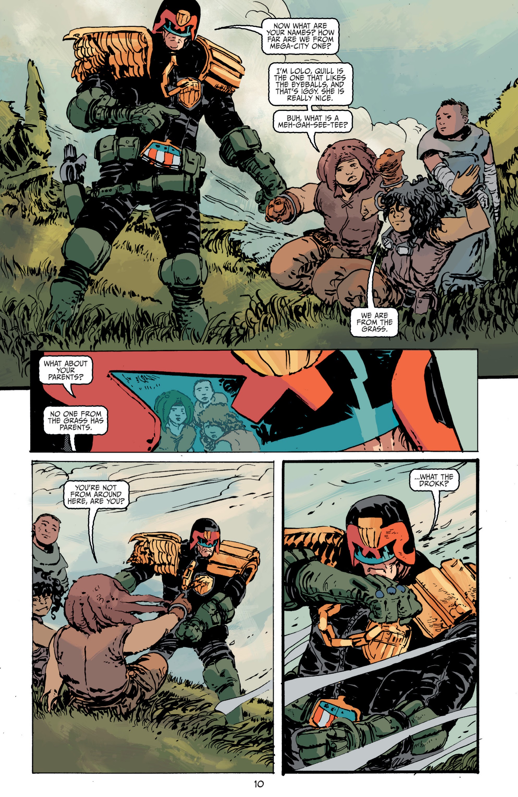 Read online Judge Dredd: Mega-City Zero comic -  Issue # TPB 1 - 10