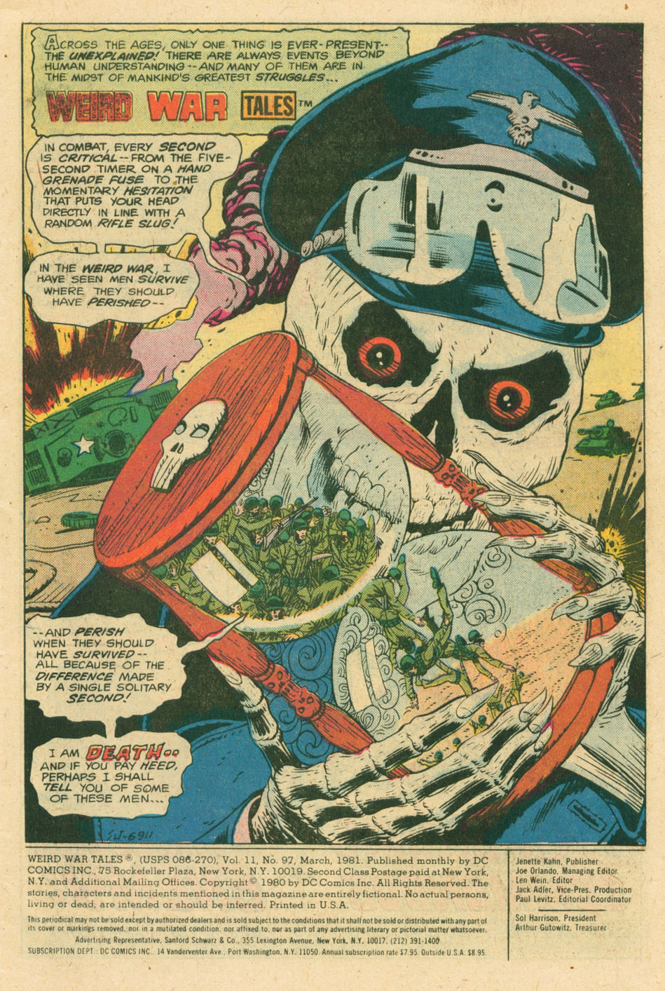 Read online Weird War Tales (1971) comic -  Issue #97 - 3