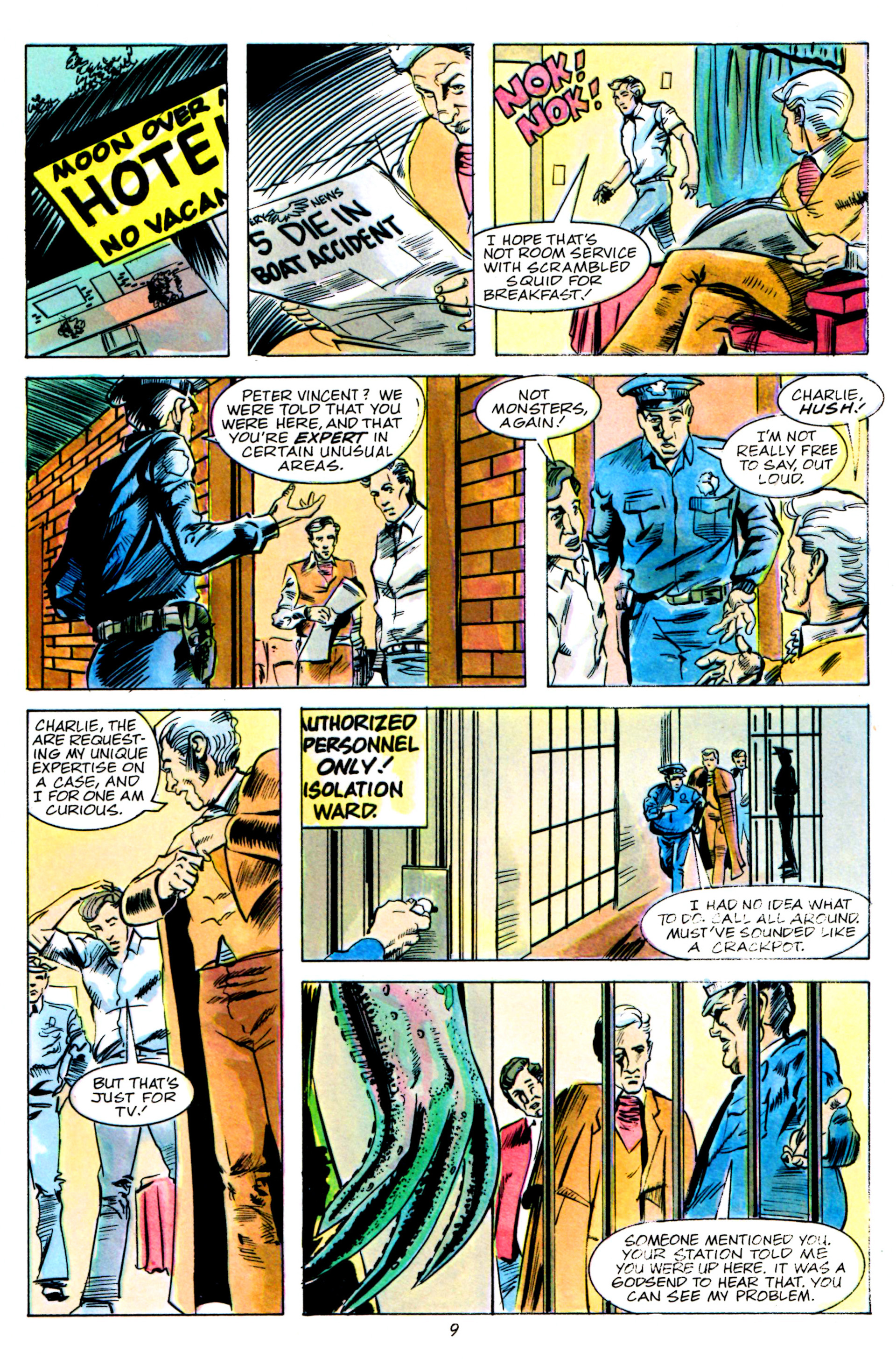 Read online Fright Night (1988) comic -  Issue #4 - 11
