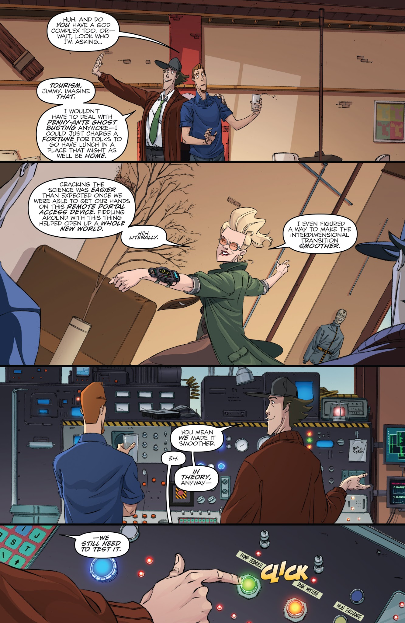 Read online Ghostbusters: Crossing Over comic -  Issue #1 - 7
