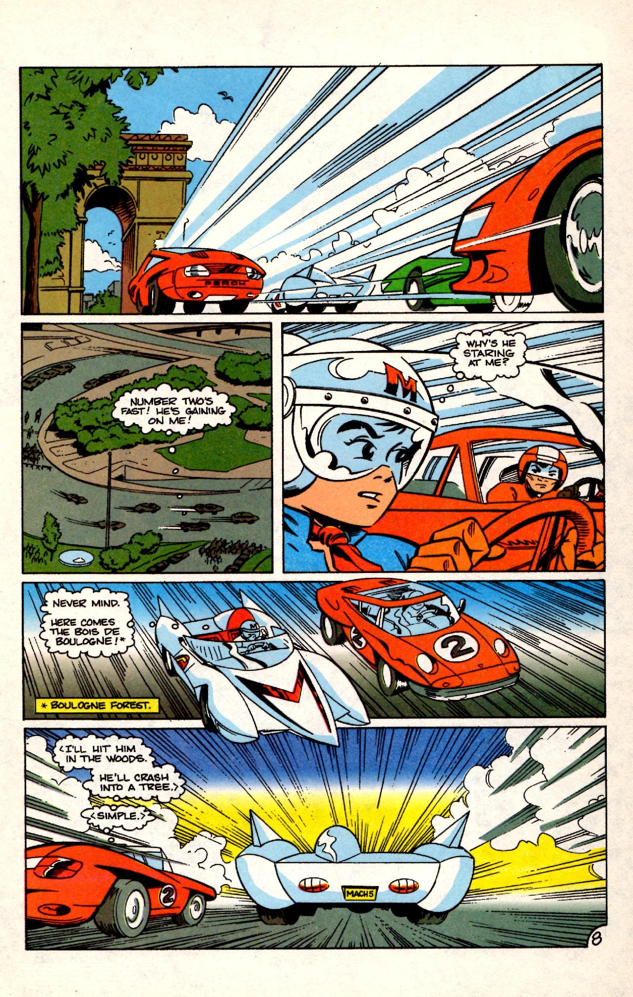 Read online Speed Racer (1987) comic -  Issue #35 - 11