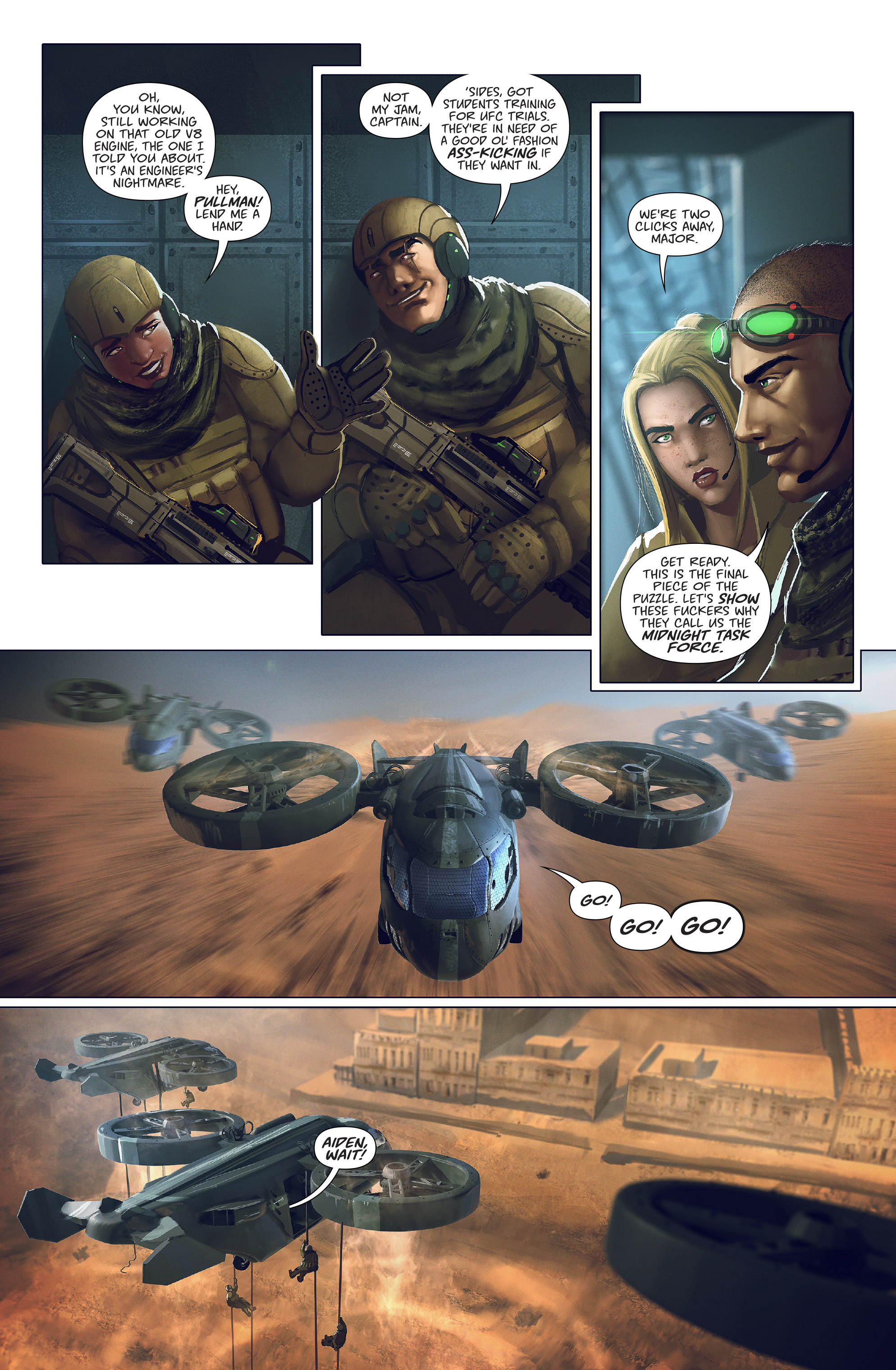 Read online Midnight Task Force comic -  Issue # TPB - 10