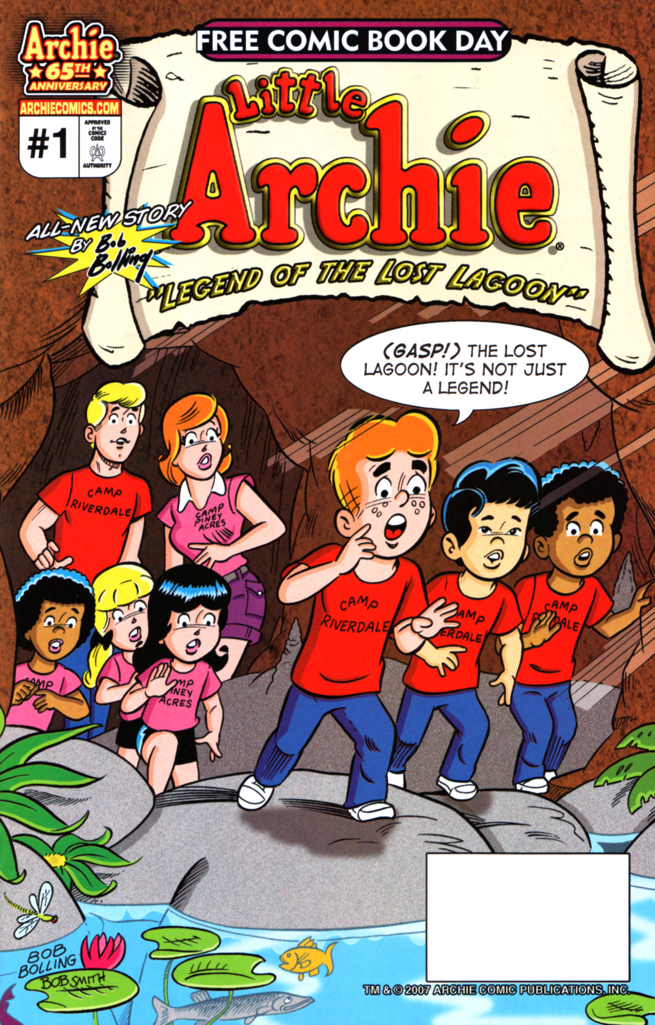 Read online Little Archie, The Legend of the Lost Lagoon, Free Comic Book Day Edition comic -  Issue # Full - 1