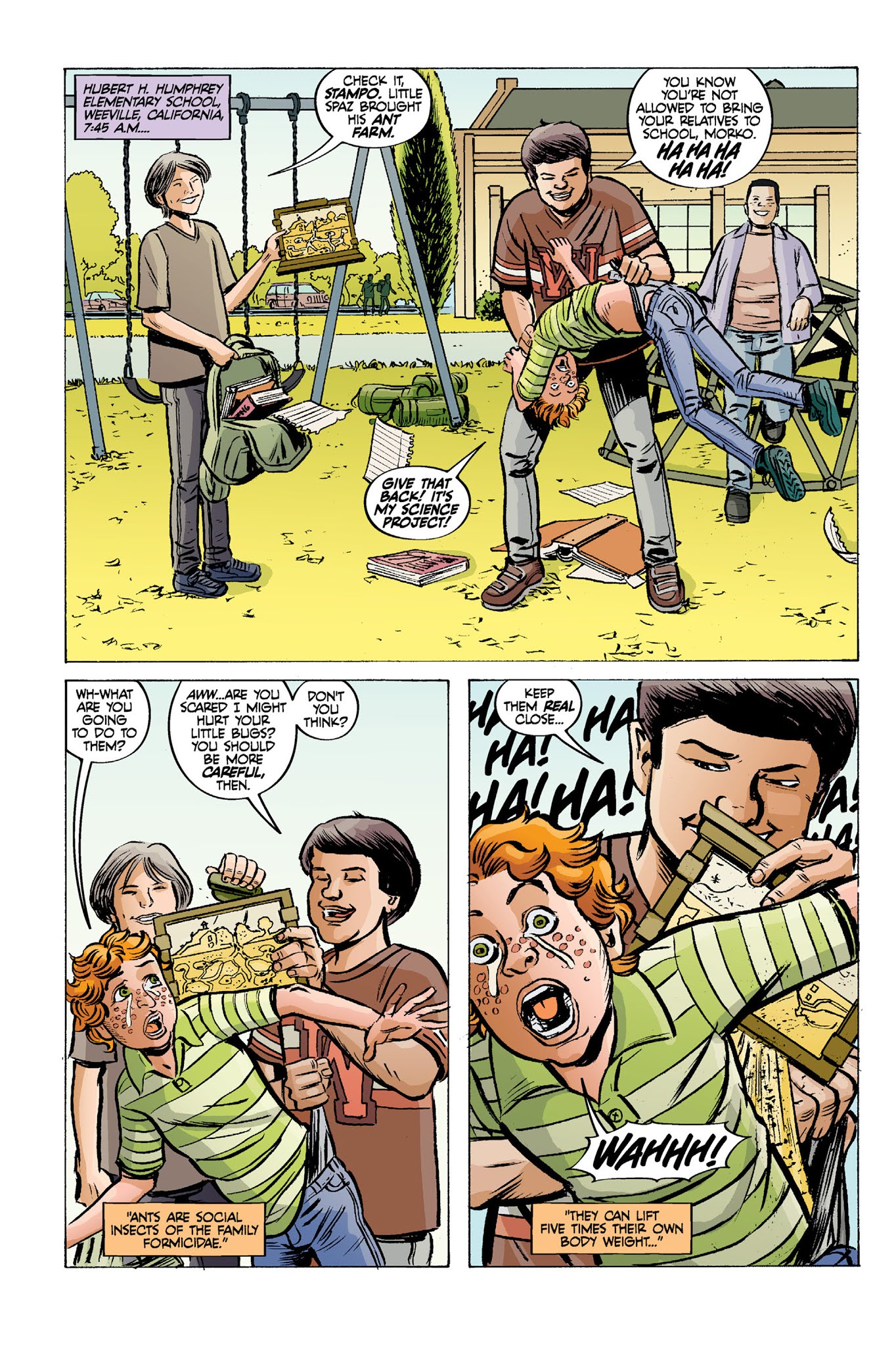 Read online Juice Squeezers: The Great Bug Elevator comic -  Issue # TPB - 132