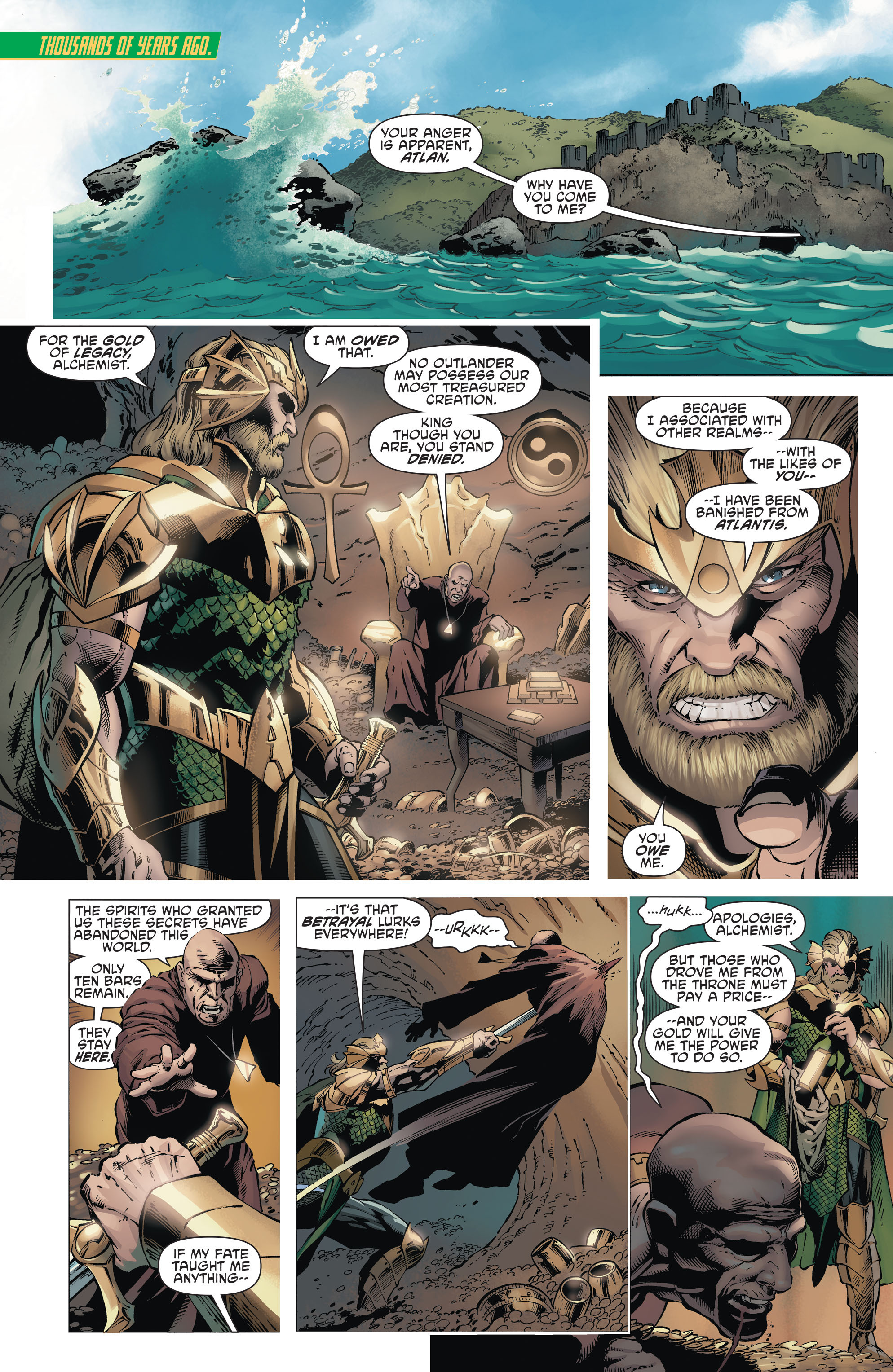 Read online Aquaman and the Others comic -  Issue #1 - 2