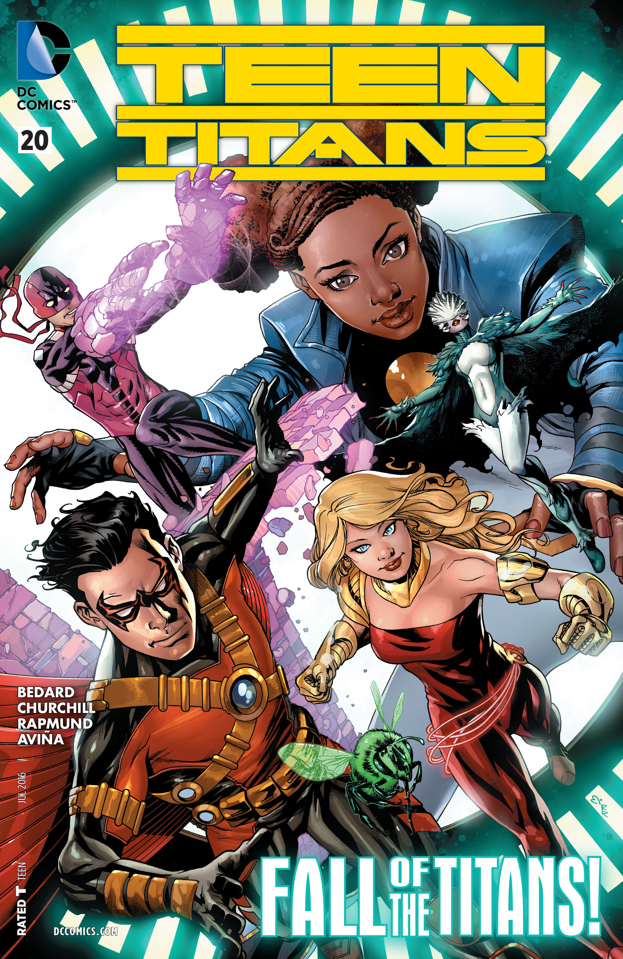 Read online Teen Titans (2014) comic -  Issue #20 - 1