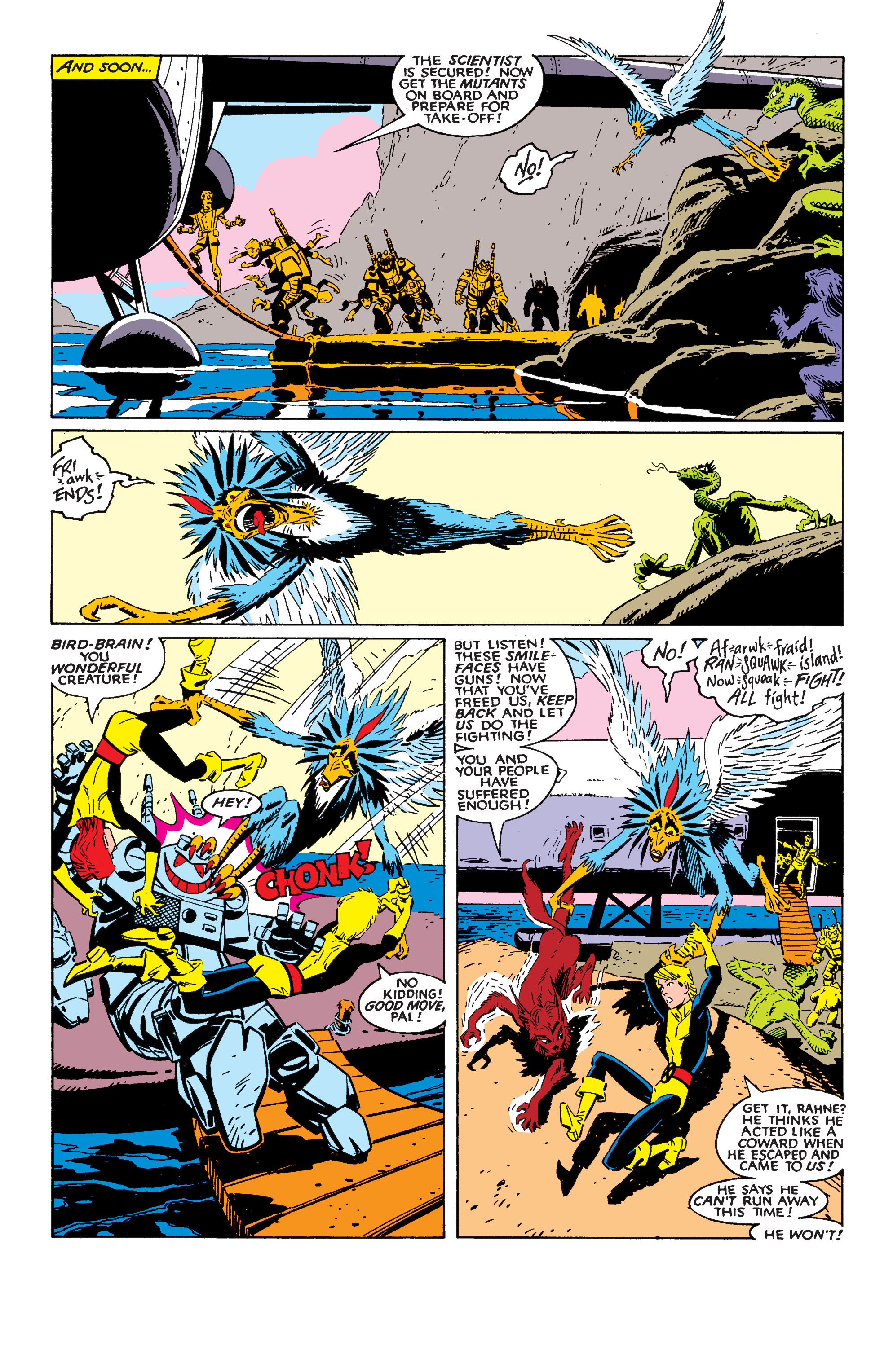 Read online X-Men Milestones: Fall of the Mutants comic -  Issue # TPB (Part 2) - 44