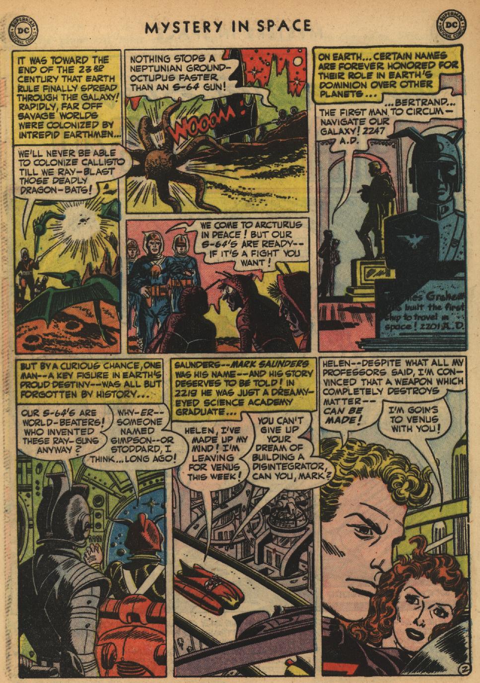 Read online Mystery in Space (1951) comic -  Issue #5 - 34