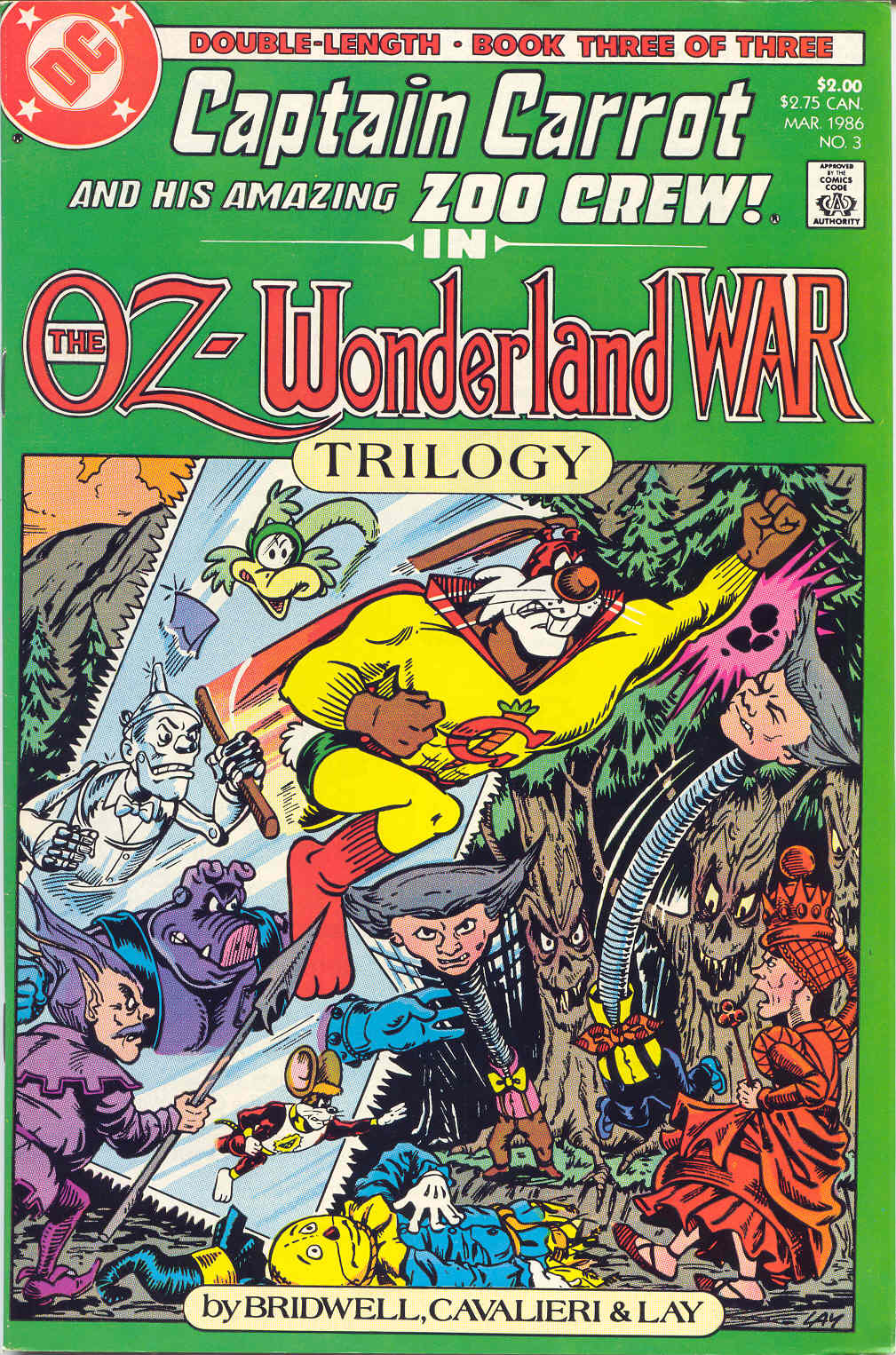 Read online The Oz-Wonderland War comic -  Issue #3 - 1