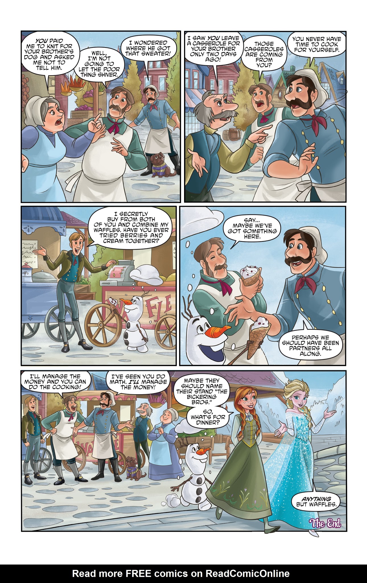 Read online Disney Frozen comic -  Issue #2 - 9