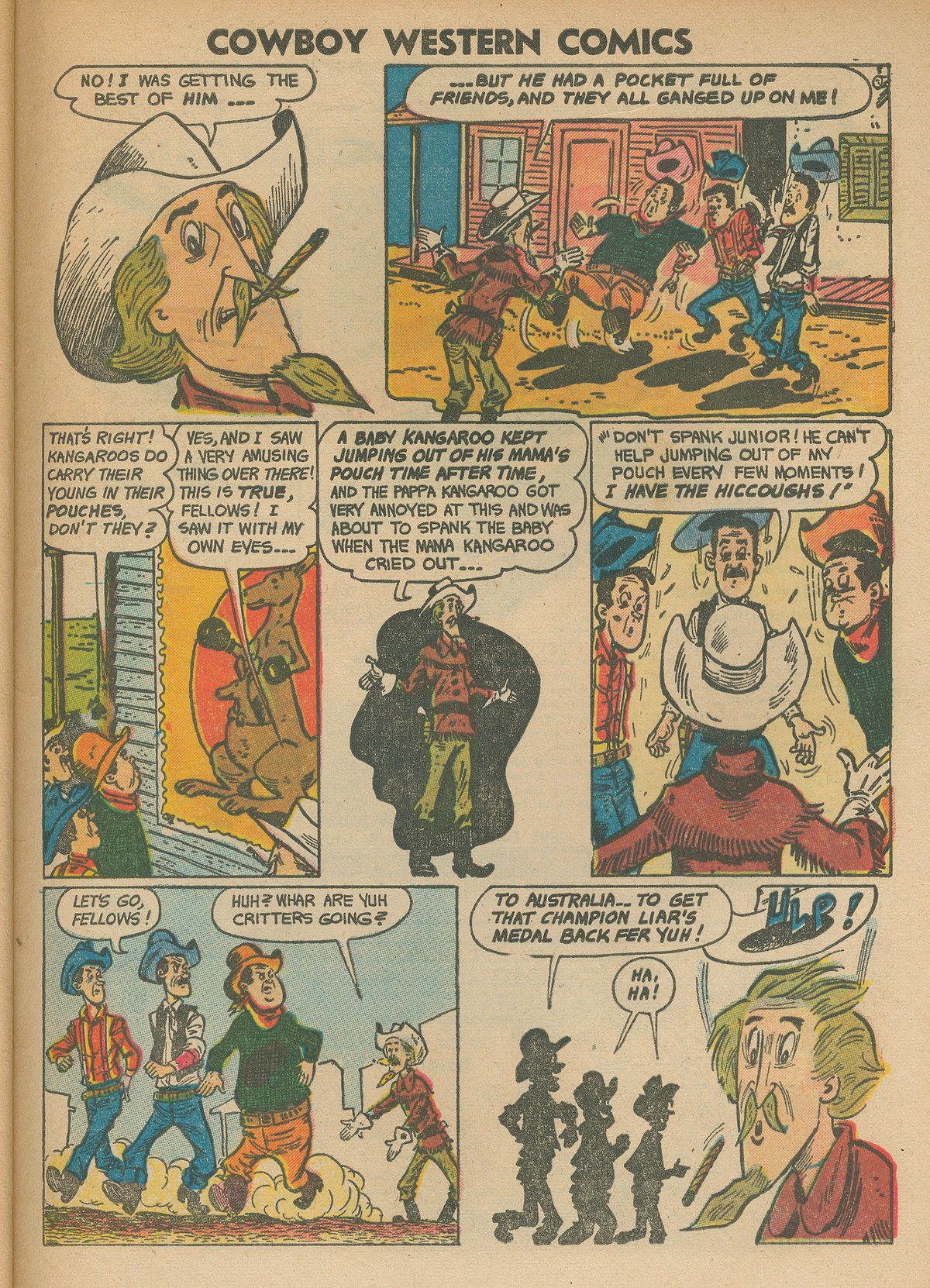 Read online Cowboy Western Comics (1954) comic -  Issue #48 - 33