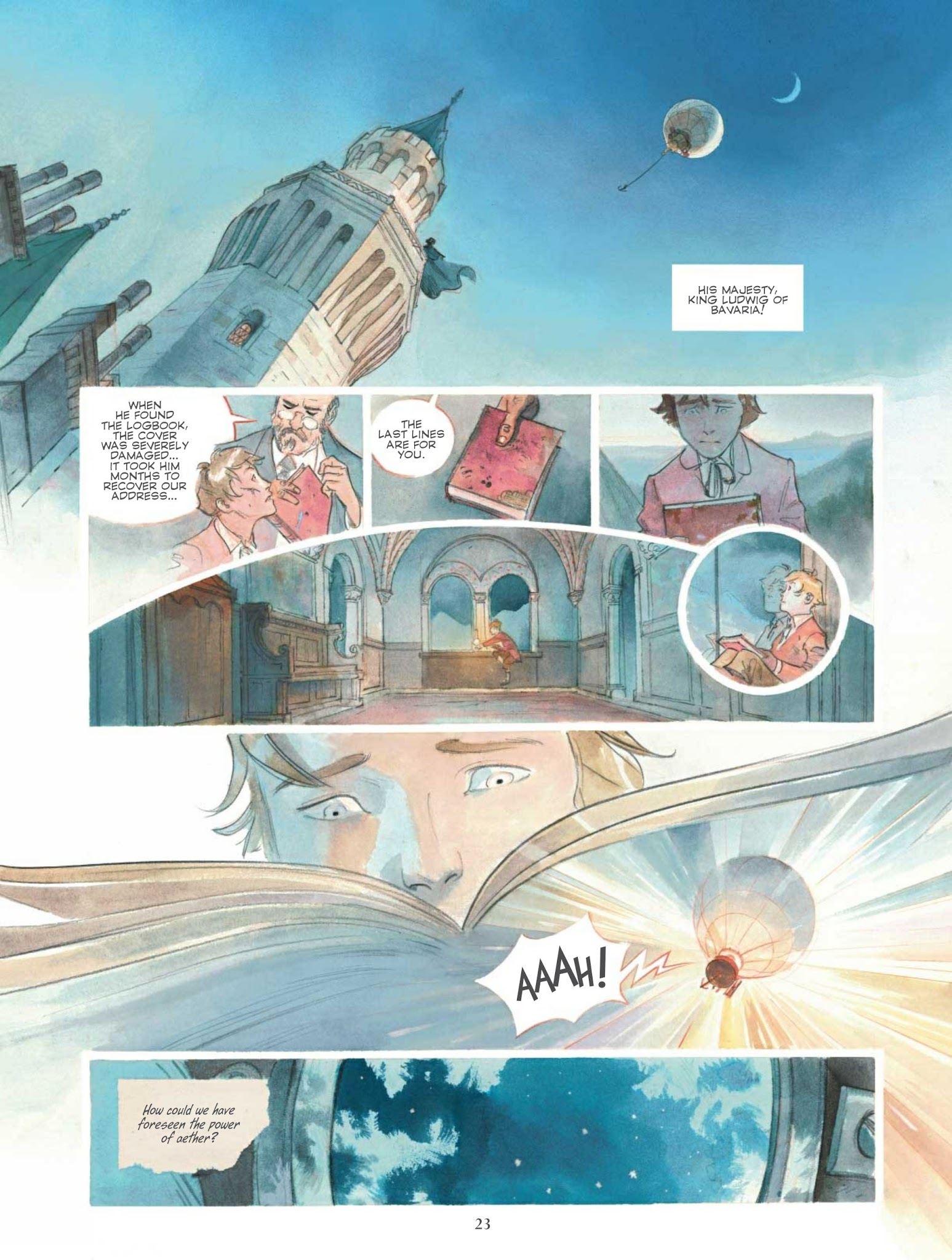 Read online Castle In the Stars: The Space Race of 1869 comic -  Issue # Full - 27