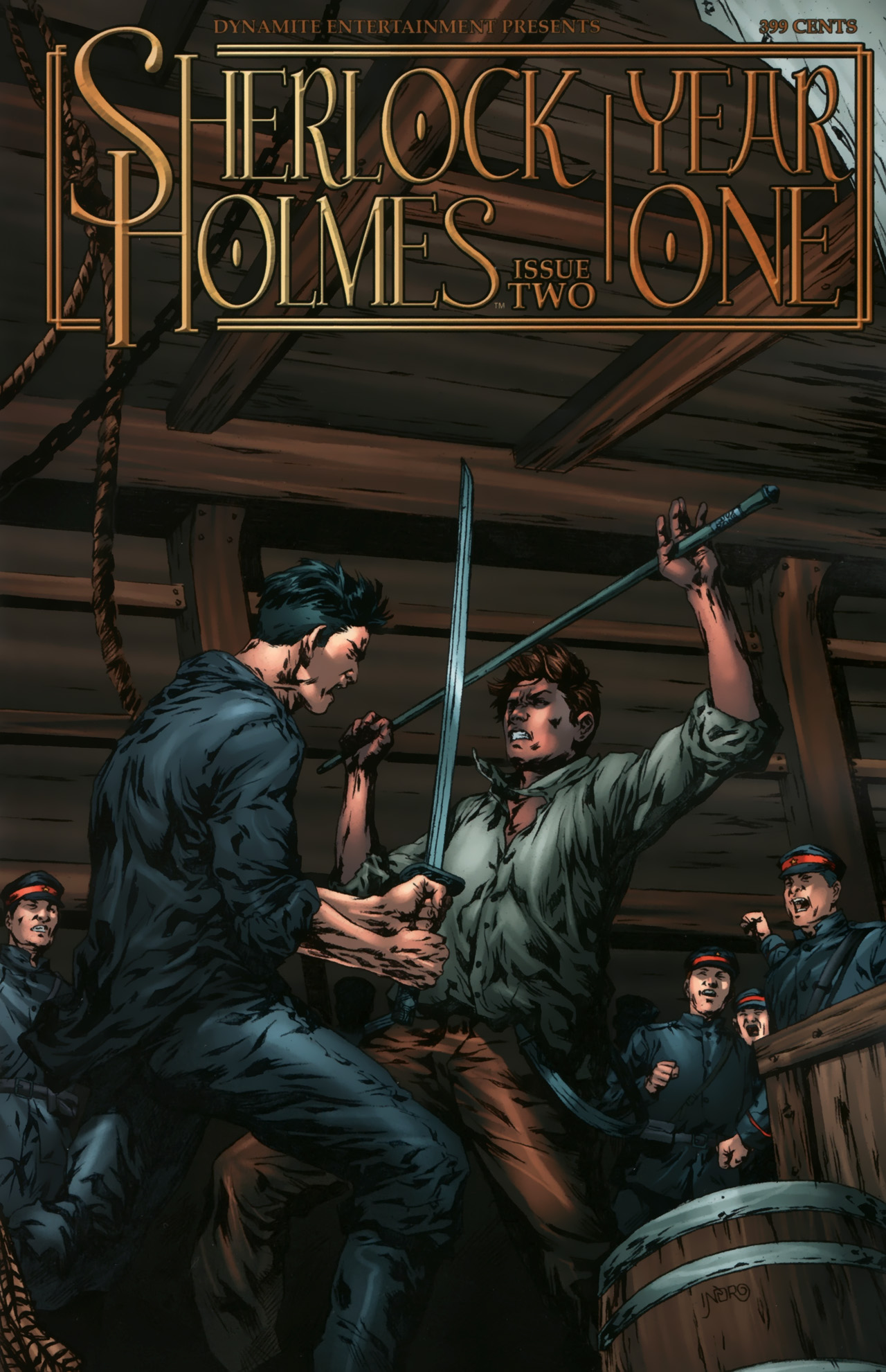 Read online Sherlock Holmes: Year One comic -  Issue #2 - 3
