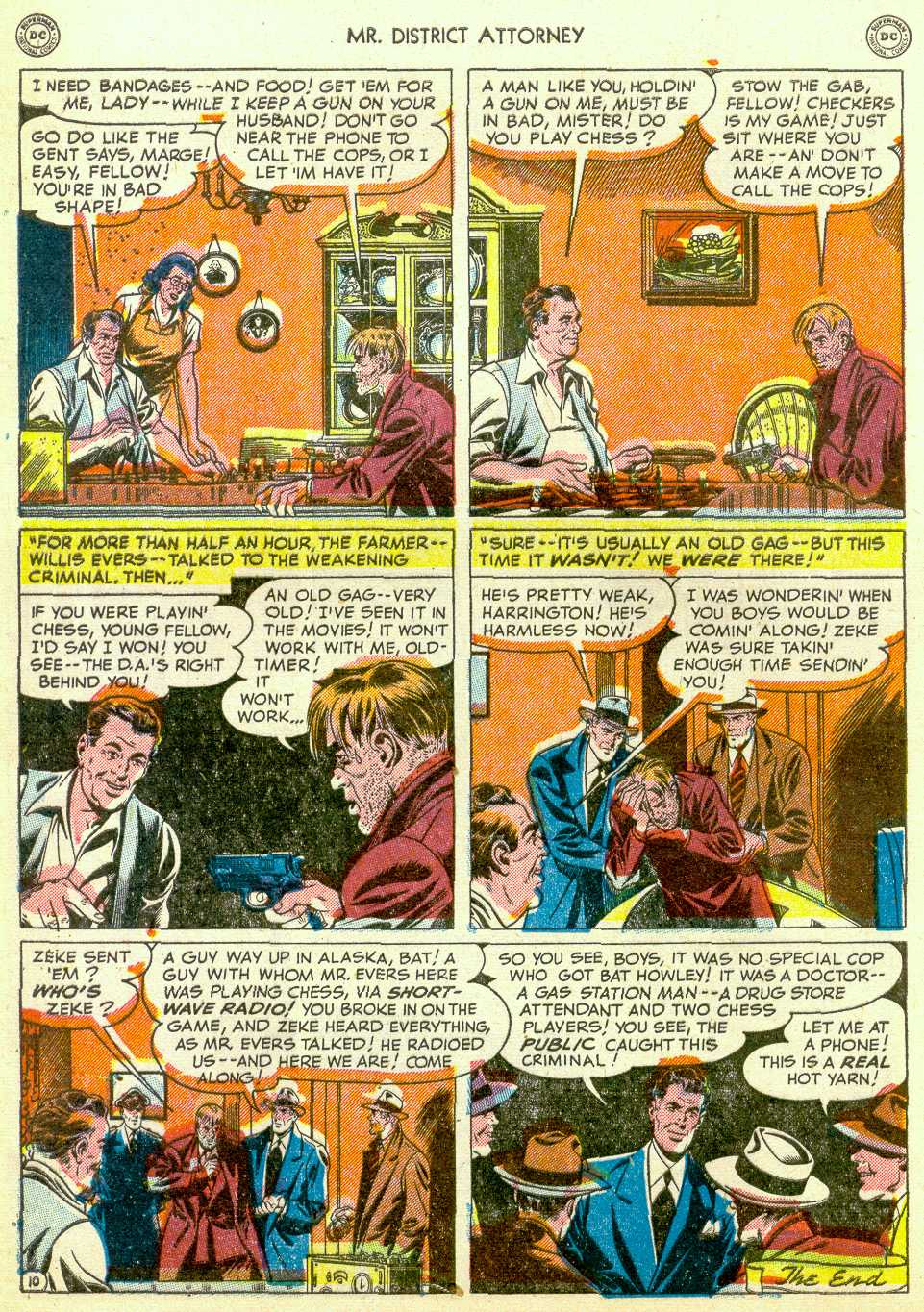 Read online Mr. District Attorney comic -  Issue #20 - 12
