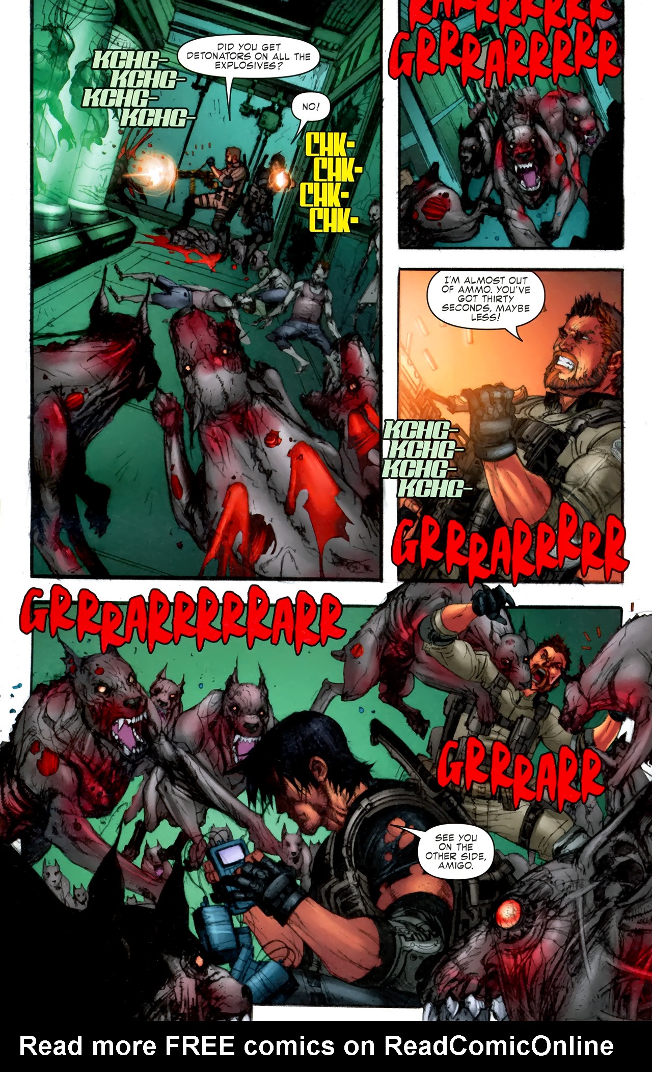 Read online Resident Evil (2009) comic -  Issue #6 - 9