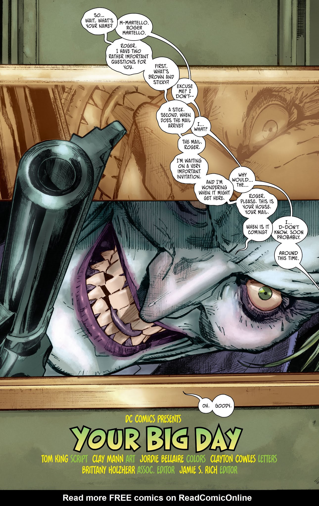 Read online Batman: Preludes to the Wedding comic -  Issue # TPB - 7