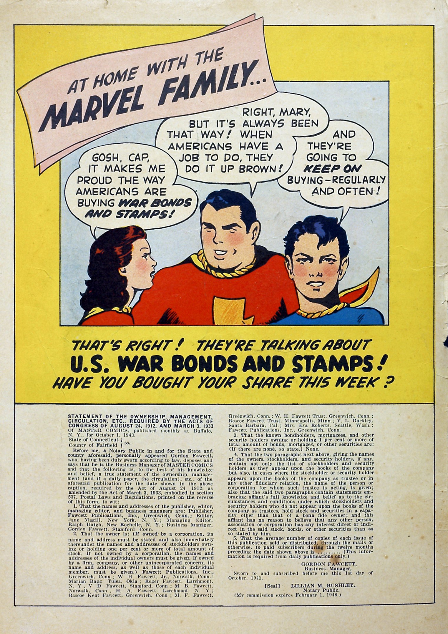 Read online Master Comics comic -  Issue #46 - 2