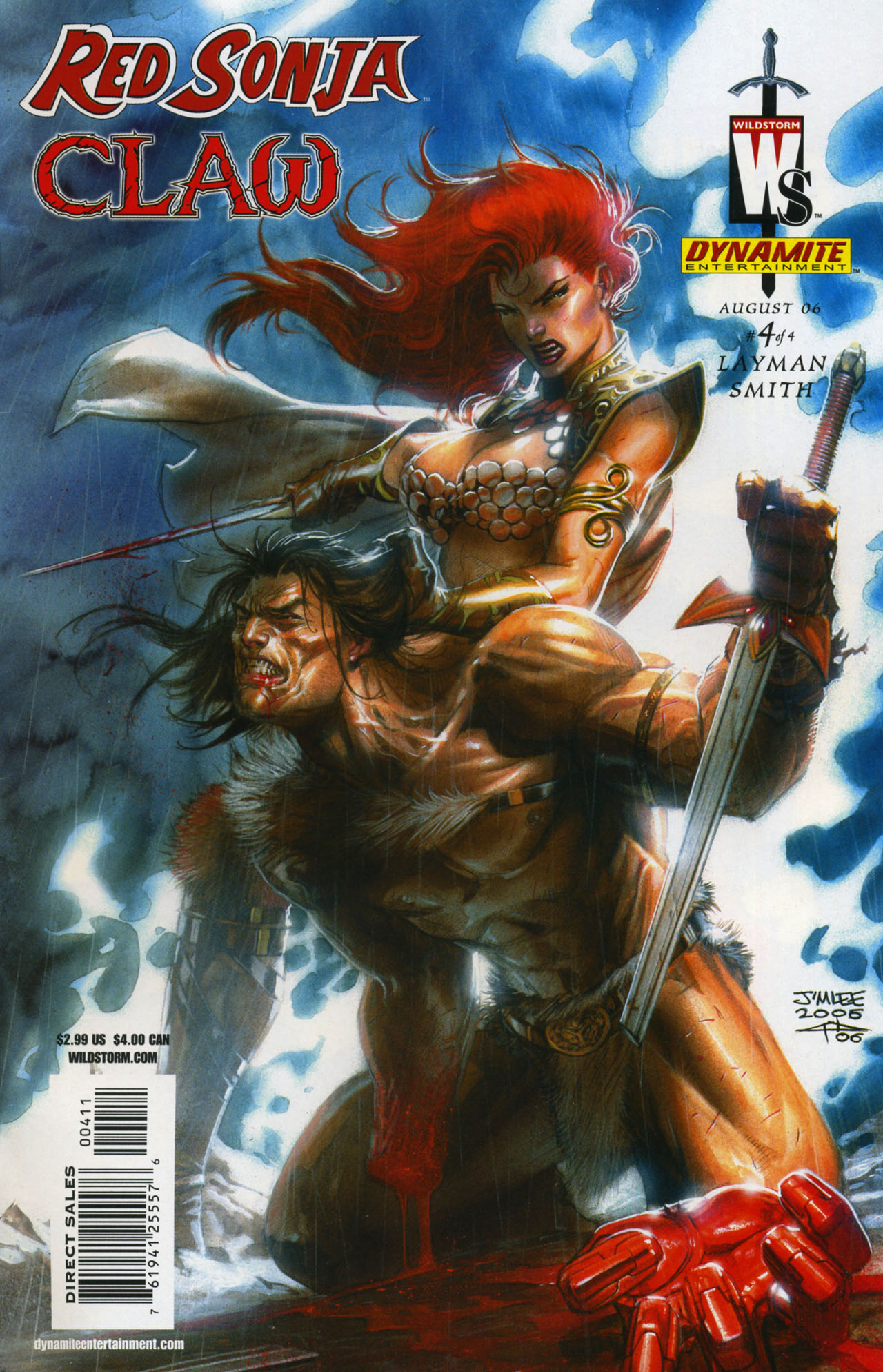 Read online Red Sonja/Claw: The Devil's Hands comic -  Issue #4 - 1