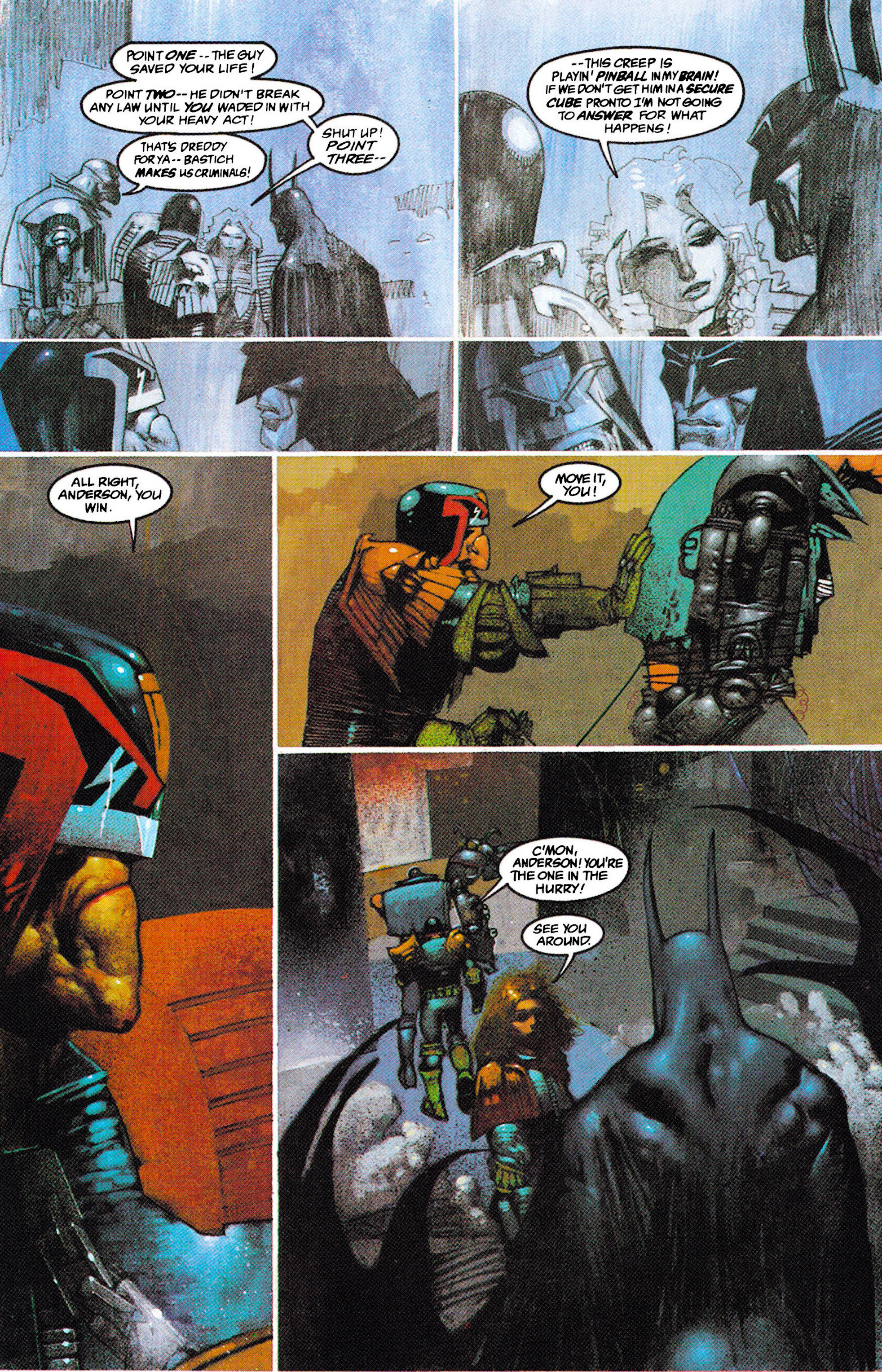Read online Batman/Judge Dredd: Judgment on Gotham comic -  Issue # Full - 62